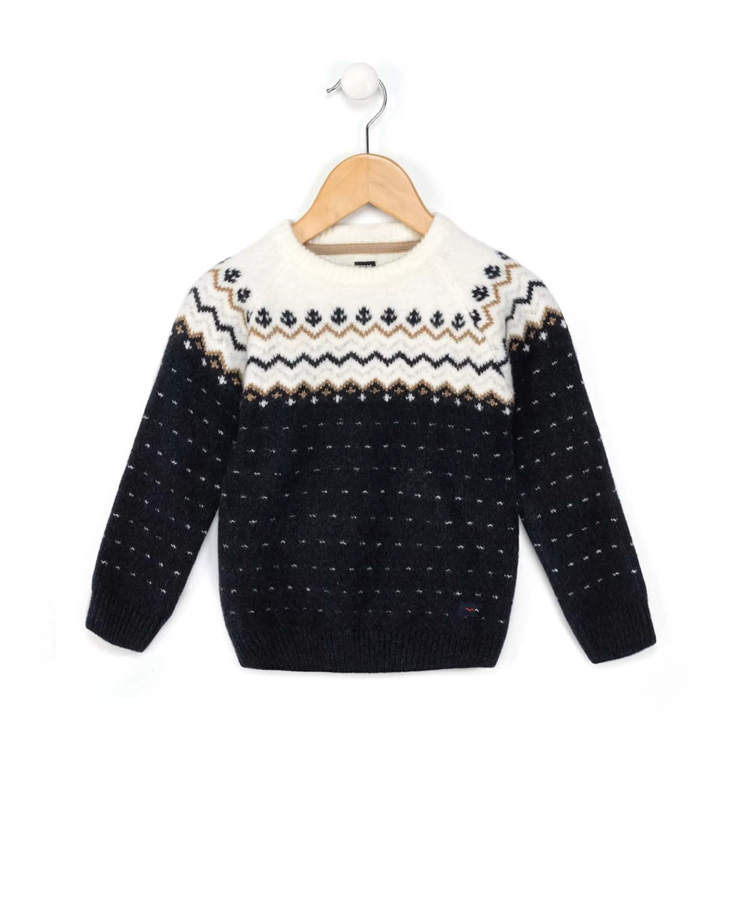 PULL INDIGO POMARA*Terre de Marins Fashion