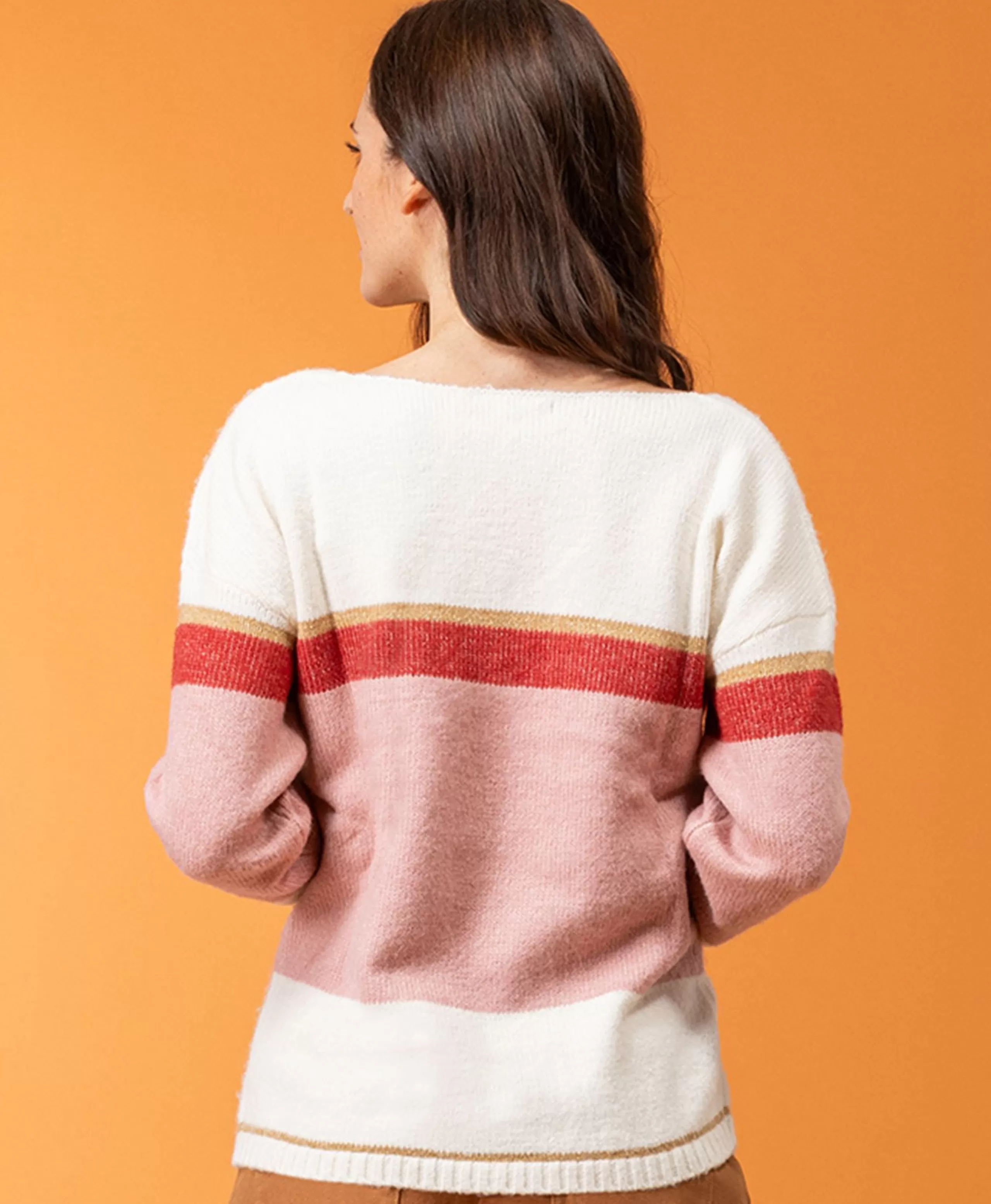 PULL MULTICOLORE KOTEBA*Terre de Marins Cheap