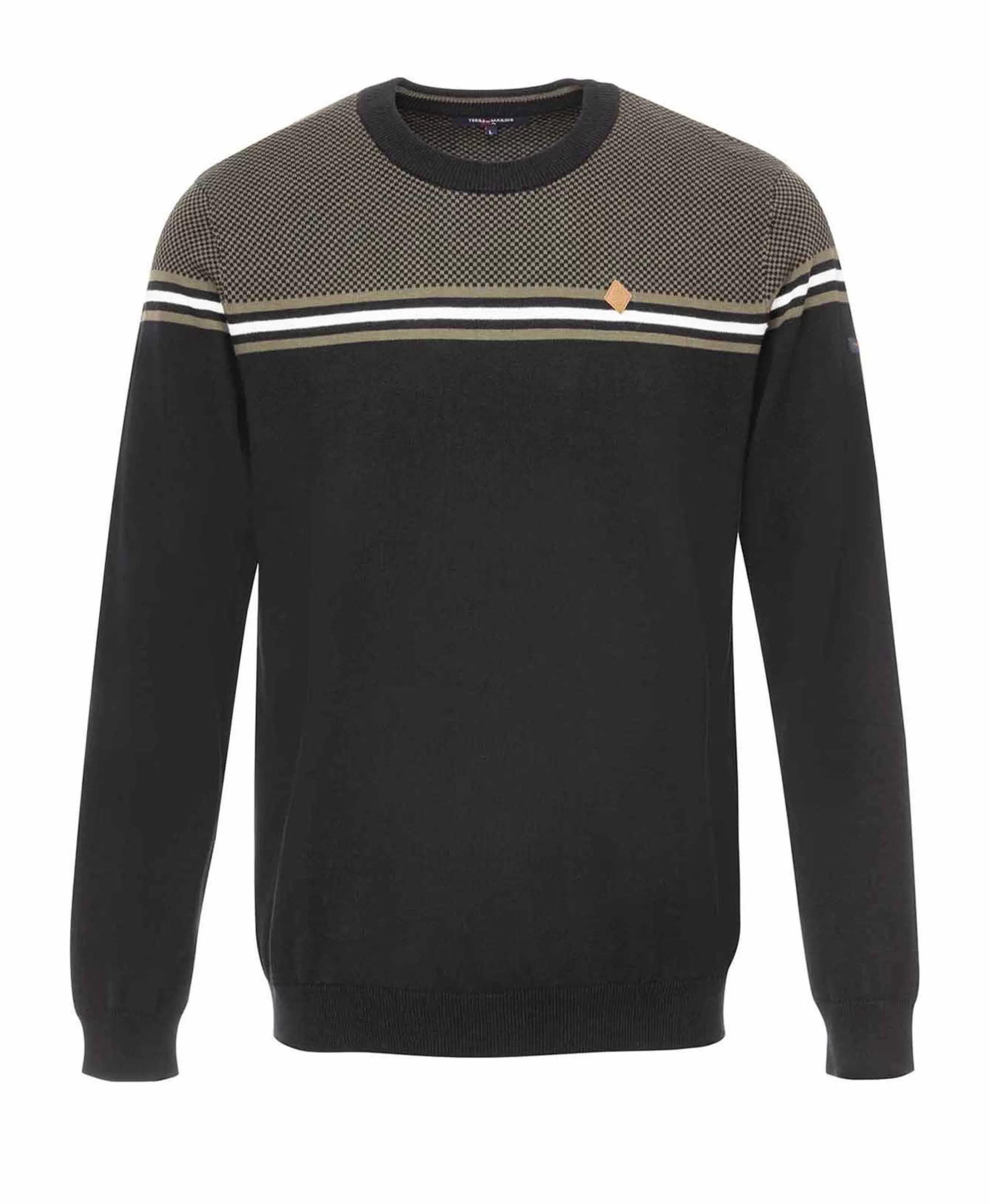 PULL NOIR HANSEN*Terre de Marins Discount