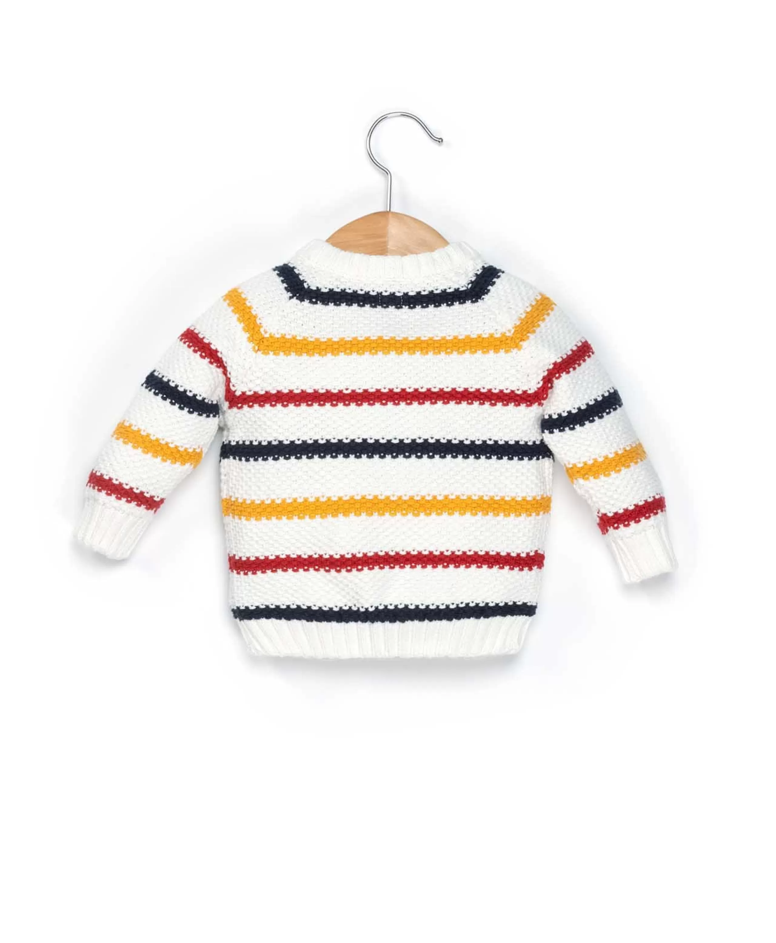 PULL RAYE MULTICOLORE IRADI*Terre de Marins Cheap