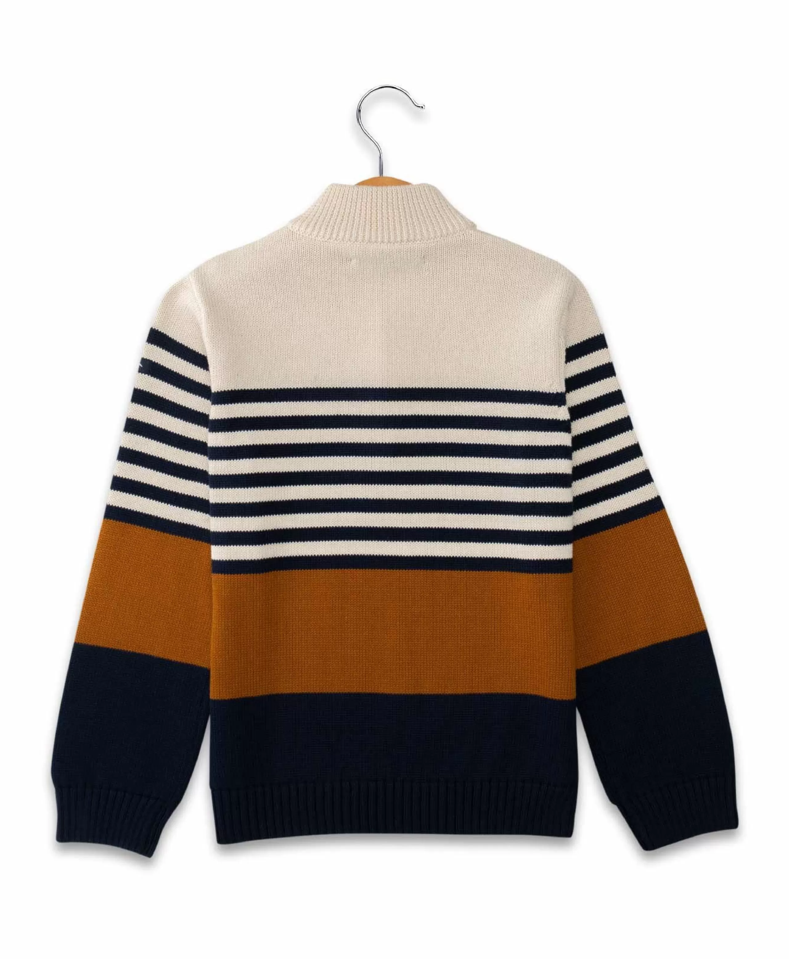 PULL RAYE MULTICOLORE KAMIONER*Terre de Marins Fashion