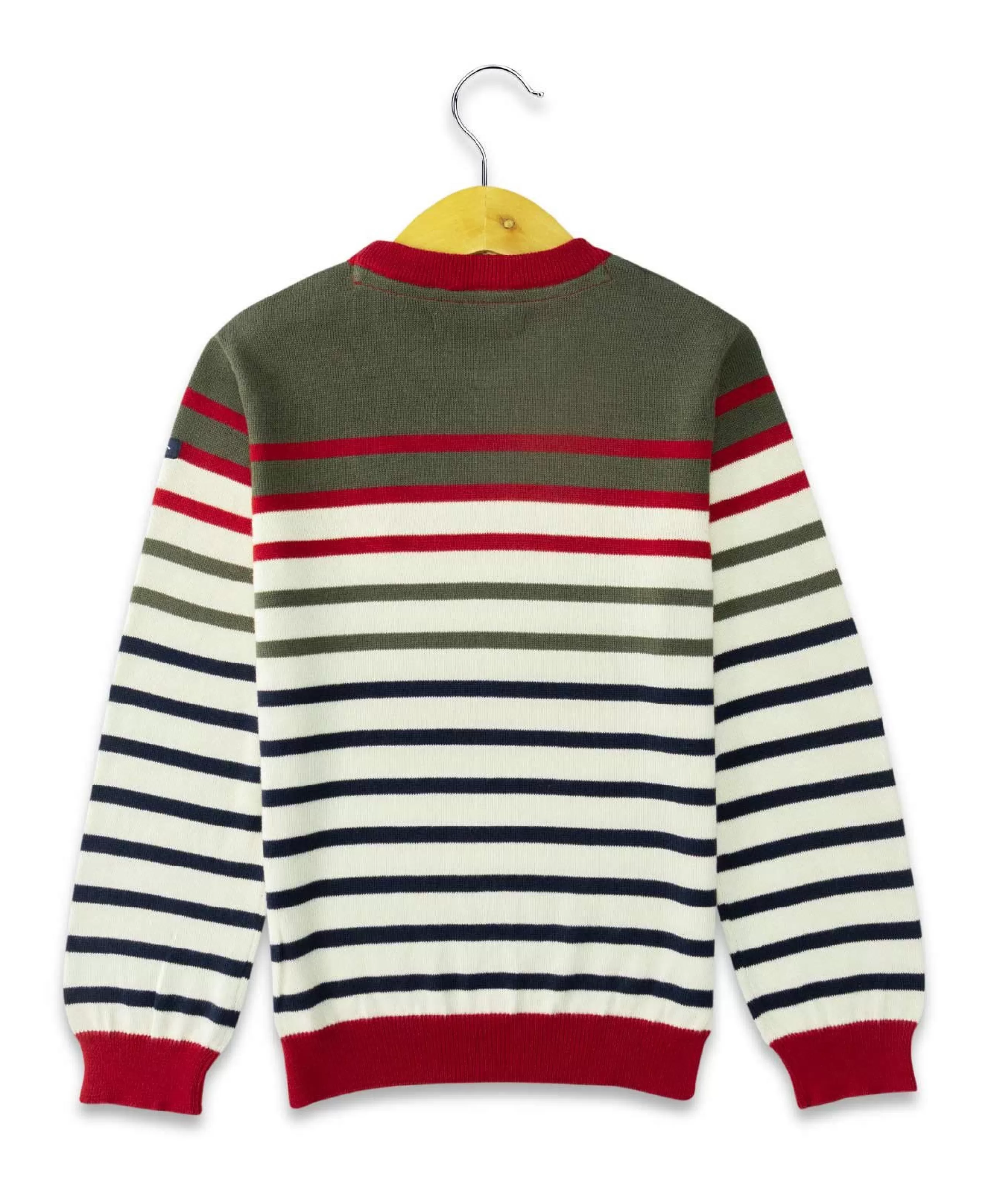 PULL RAYE MULTICOLORE KITAS*Terre de Marins Clearance