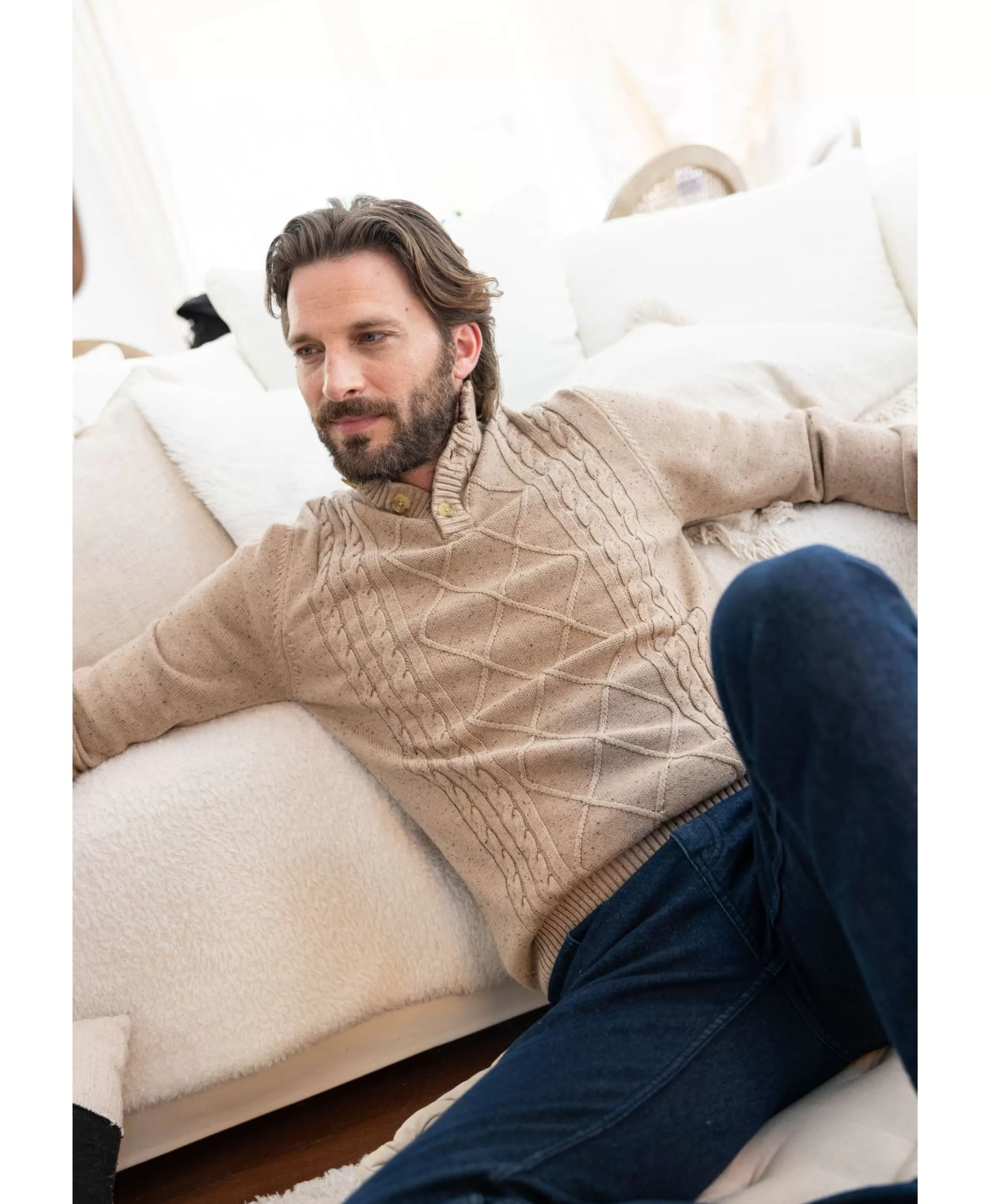 PULL SABLE KANINO*Terre de Marins Cheap