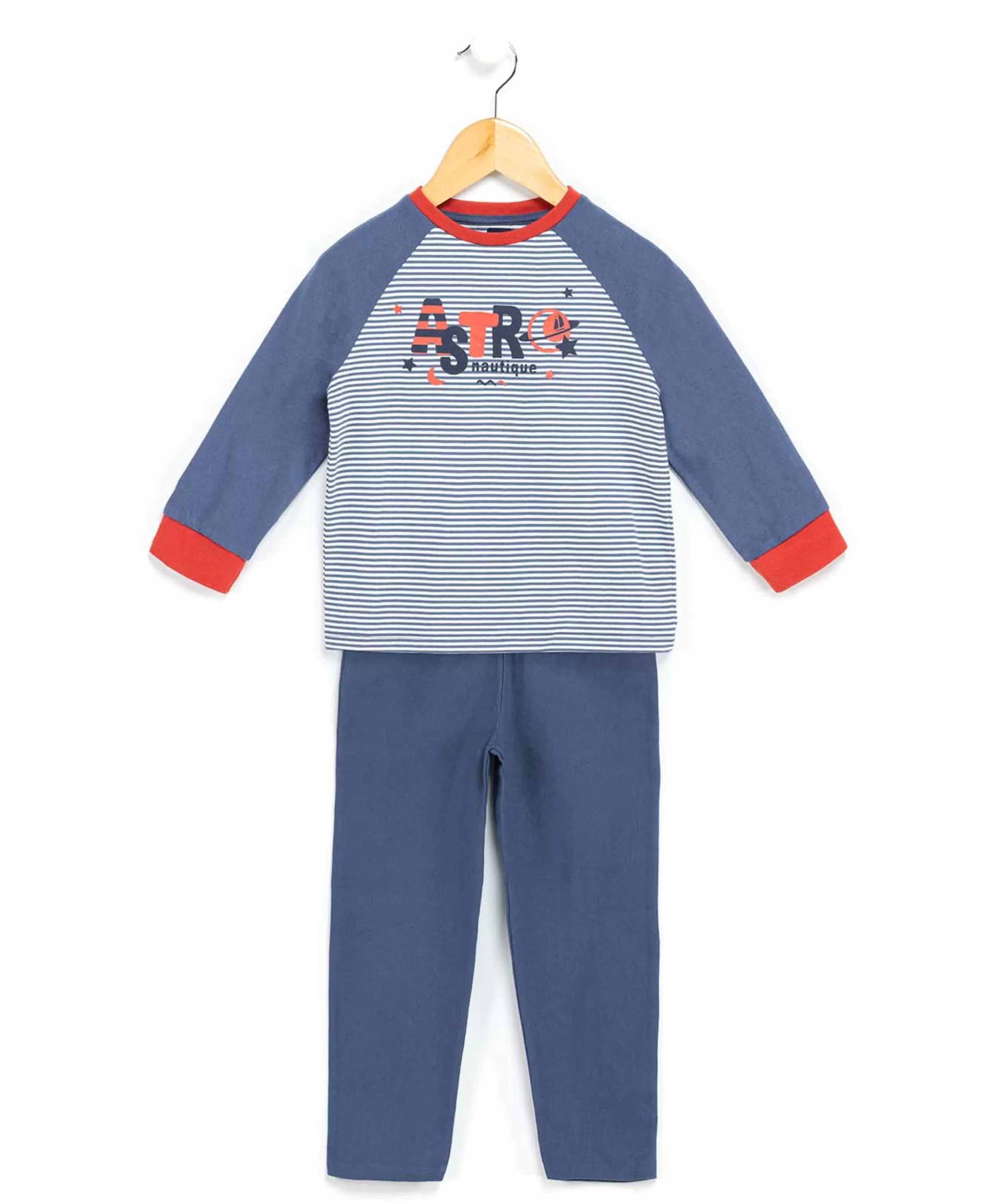 PYJAMA RAYE POUDRO*Terre de Marins Best