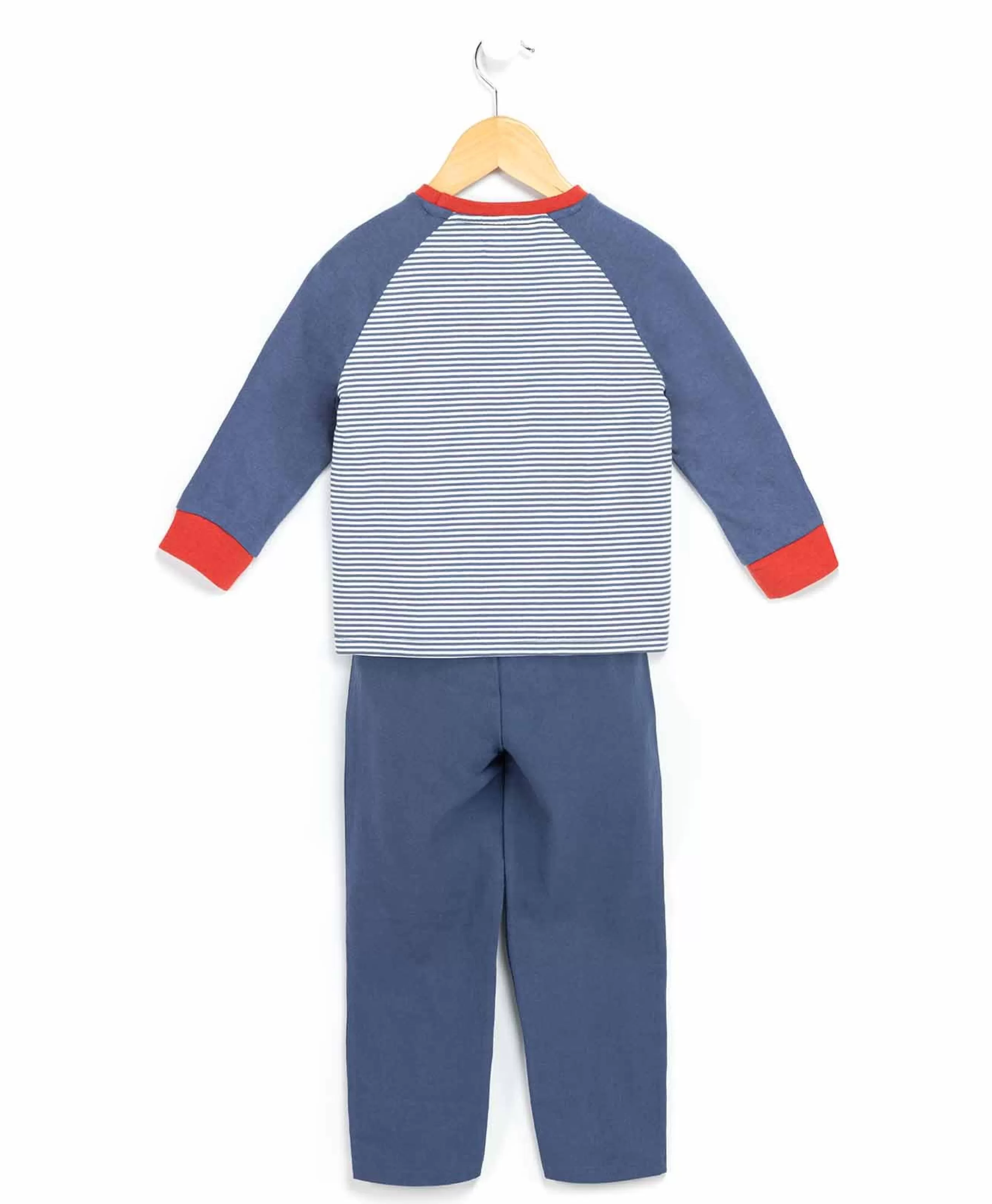 PYJAMA RAYE POUDRO*Terre de Marins Best