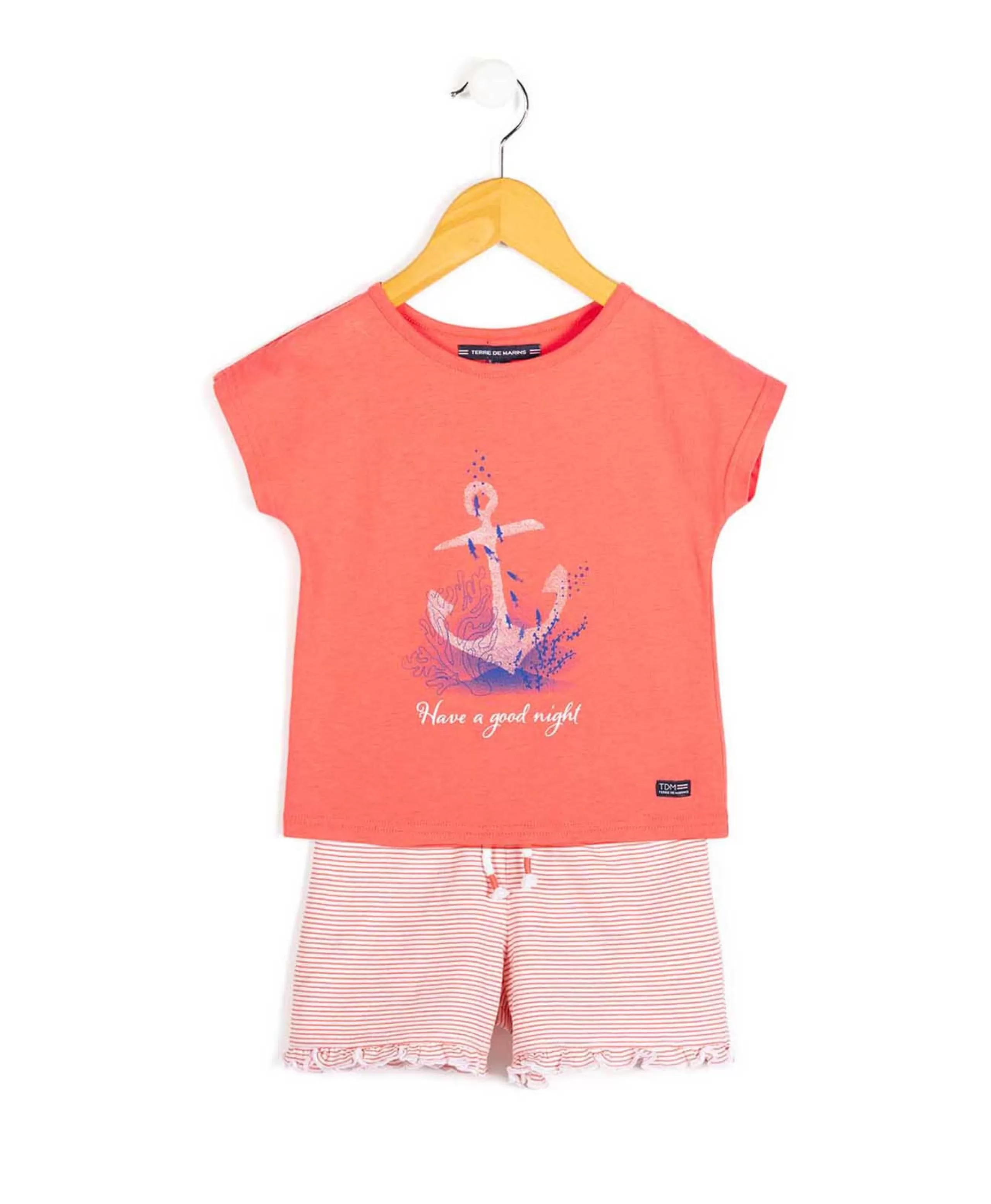 PYJAMA ROSE CORAIL NOURA*Terre de Marins Hot