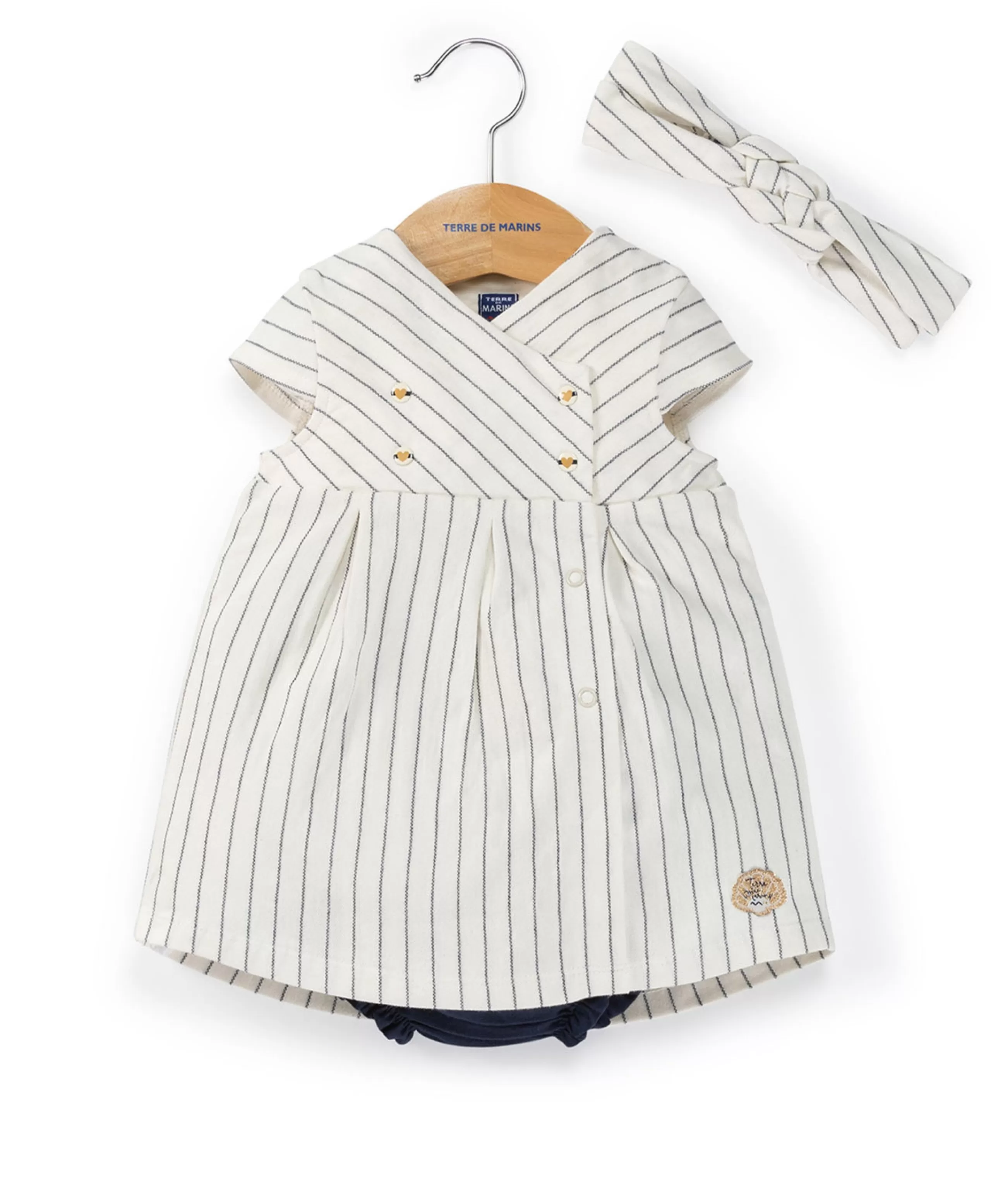 ROBE + BAS FOND GREGE RAYE INDIGO CEREMY*Terre de Marins Discount