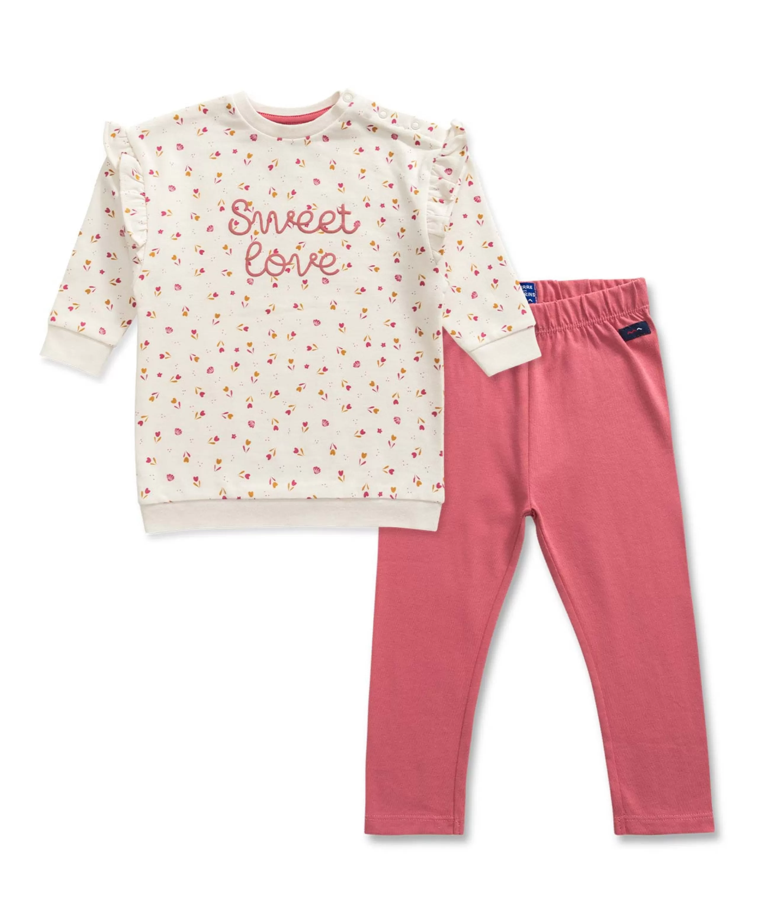 ROBE + BAS IMPRIME FOND GREGE EFOSINE*Terre de Marins Best Sale