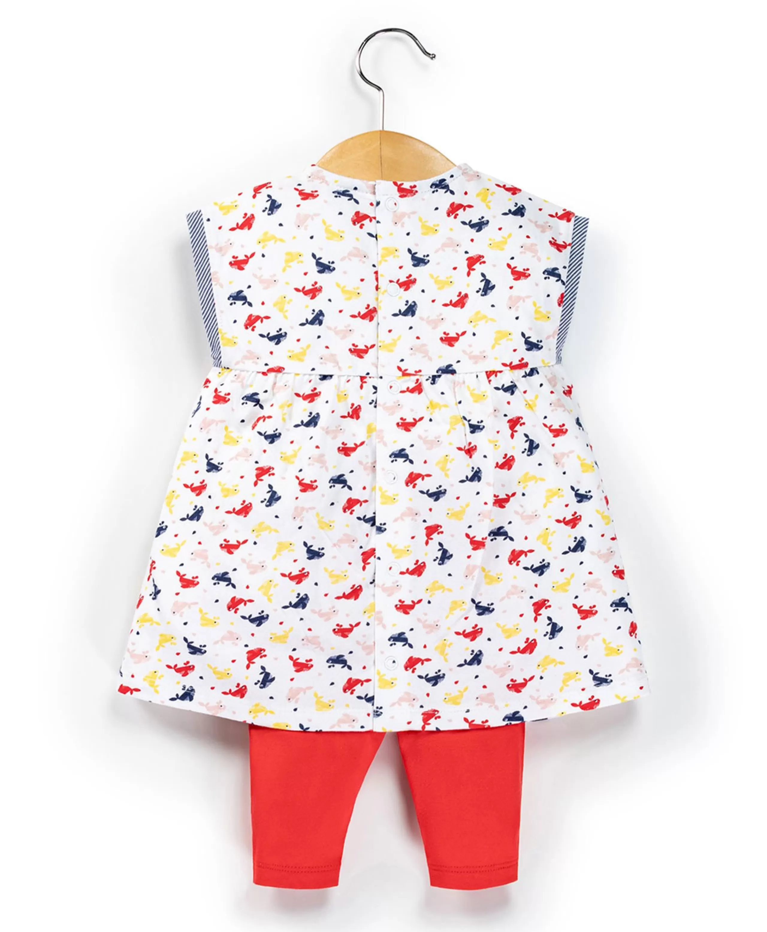ROBE + BAS IMPRIME ROUBLA*Terre de Marins Fashion