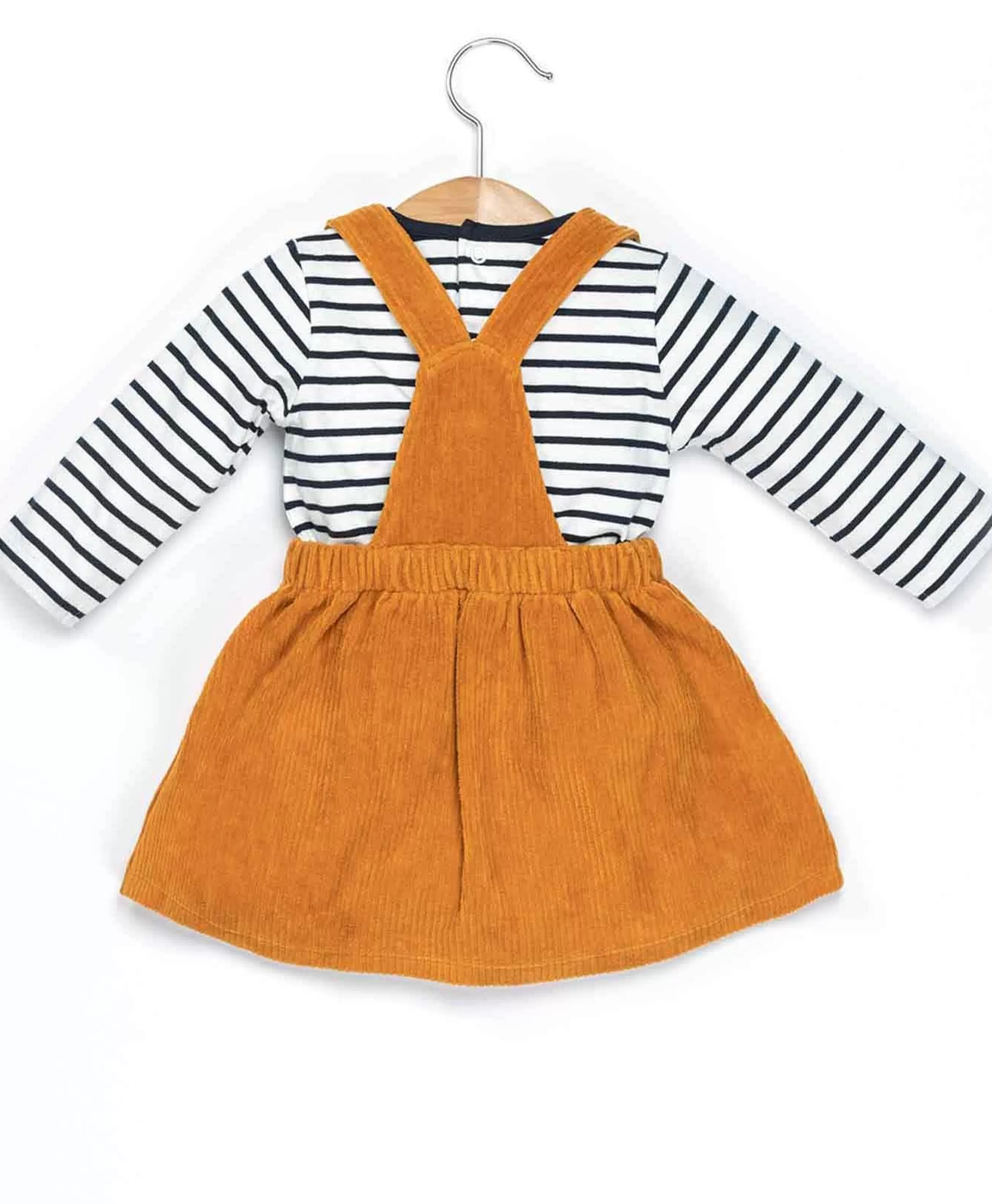 ROBE + HAUT JAUNE OCRE IROB*Terre de Marins Fashion