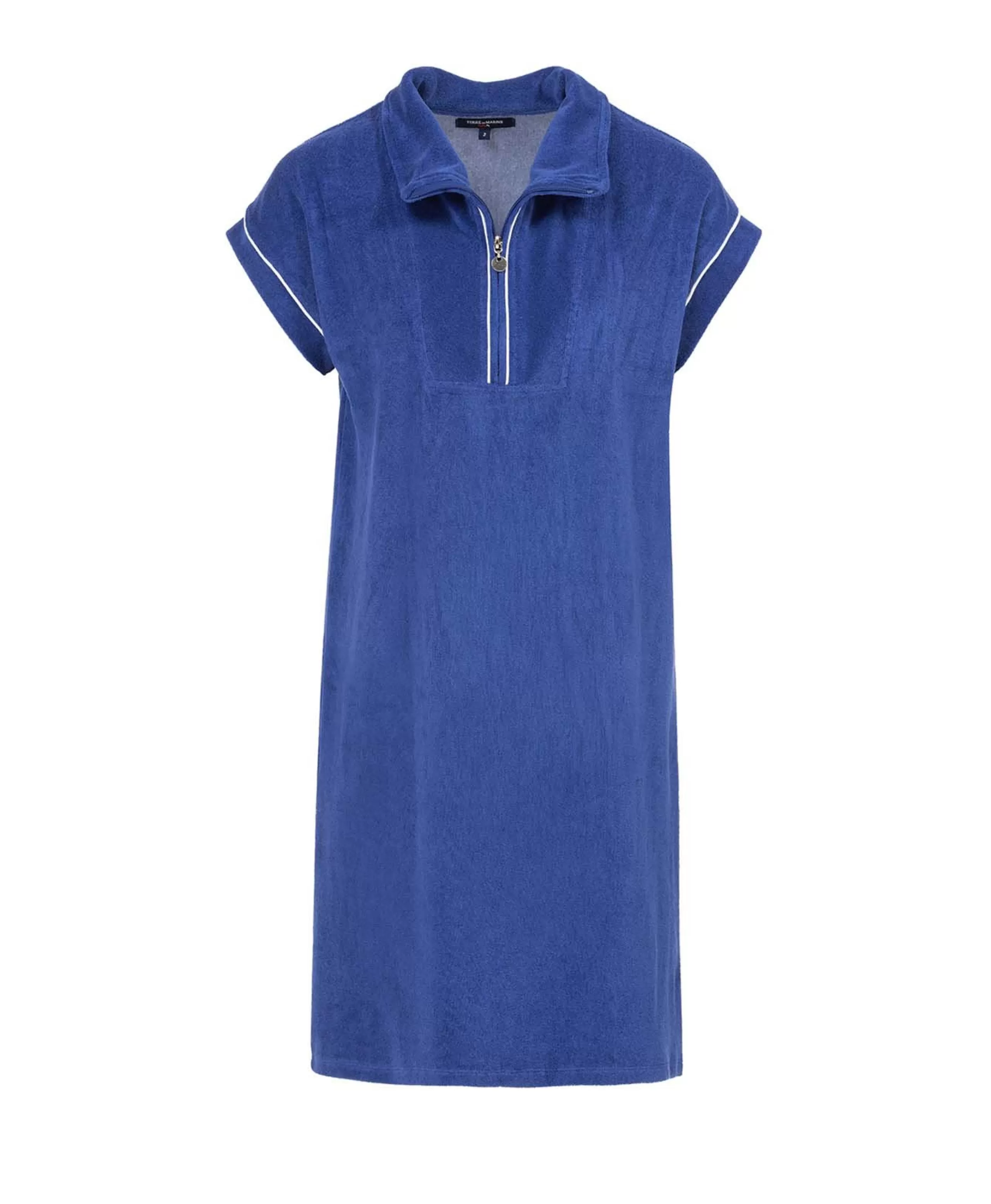 ROBE MC BLEU OUTREMER CHINE PODIE*Terre de Marins Hot