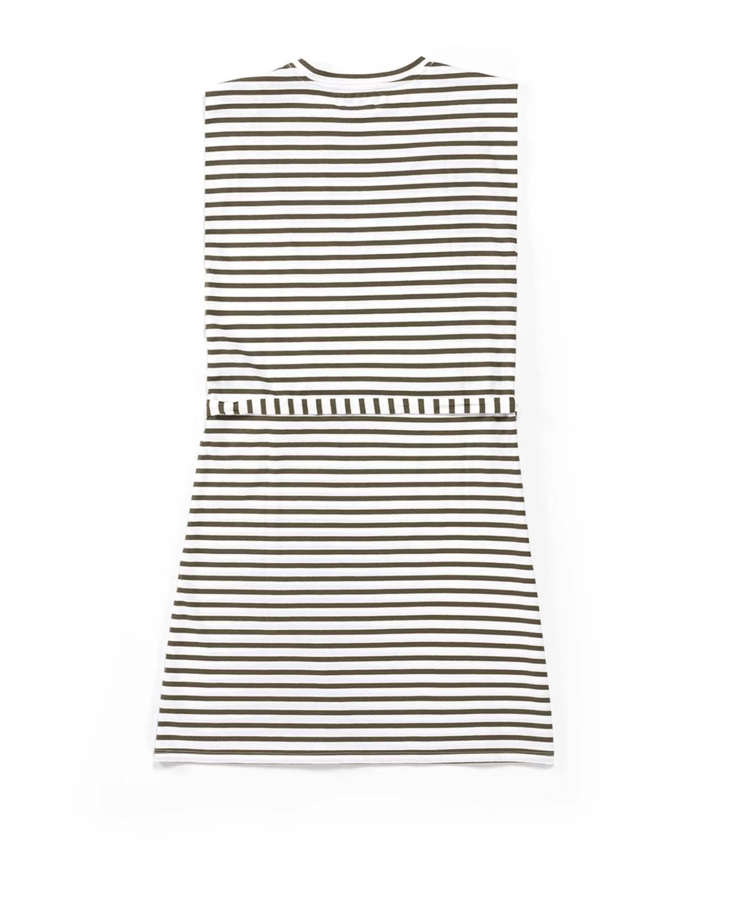 ROBE MC FOND GREGE RAYE KAKI RONRON*Terre de Marins Cheap