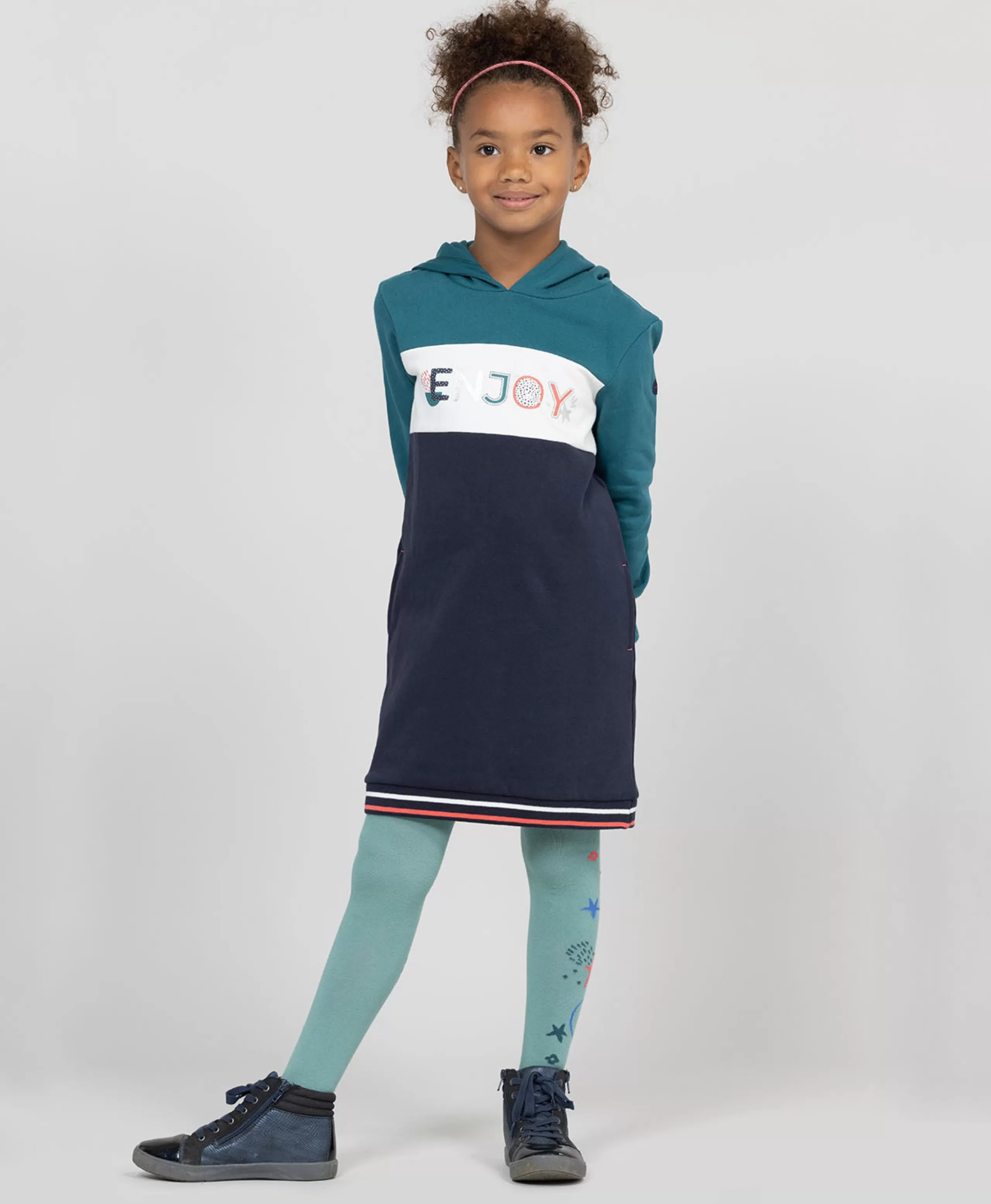 ROBE ML BLEU INDIGO CIFLORA*Terre de Marins Cheap