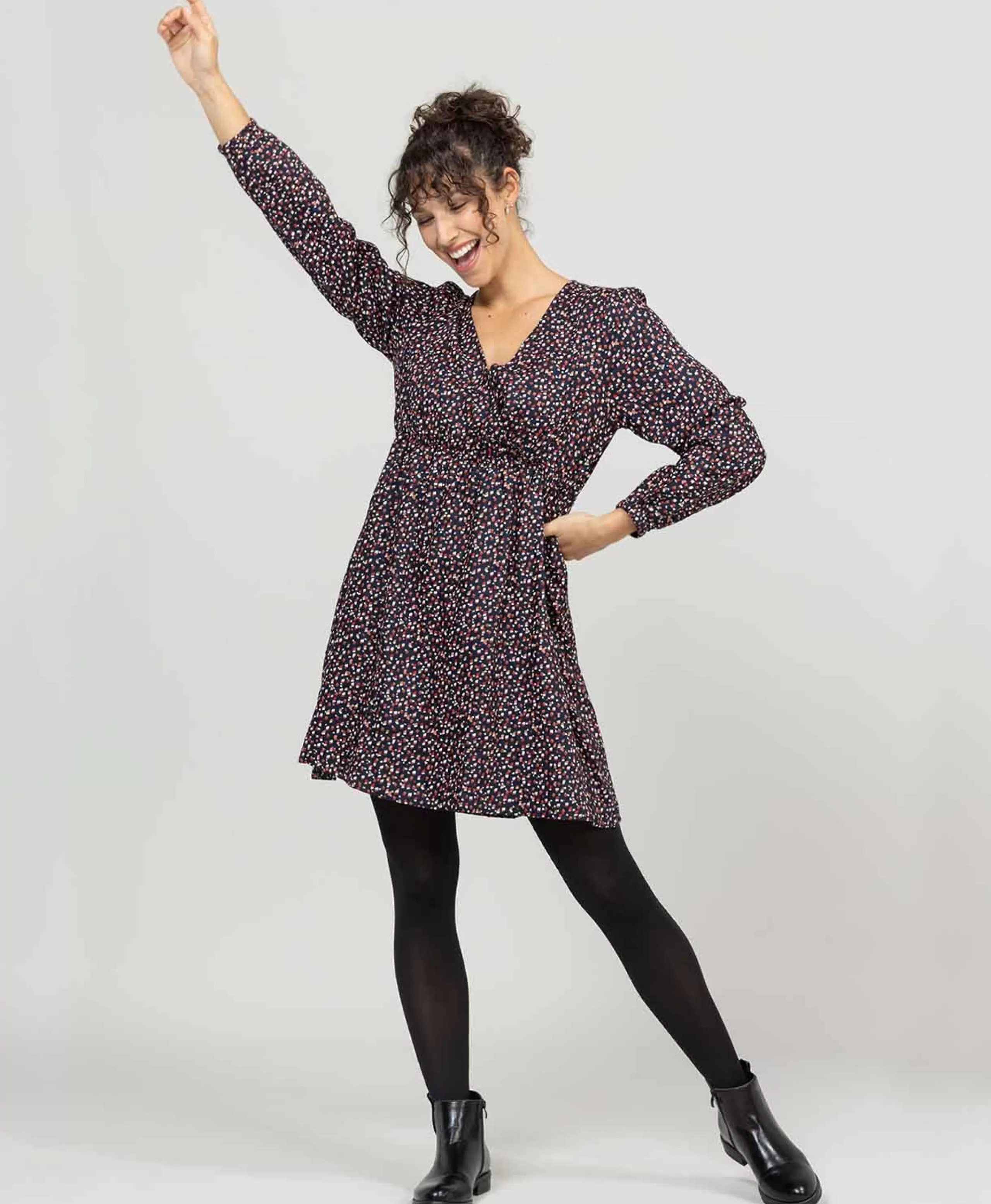 ROBE ML IMPRIME MULTICO BELY*Terre de Marins Shop