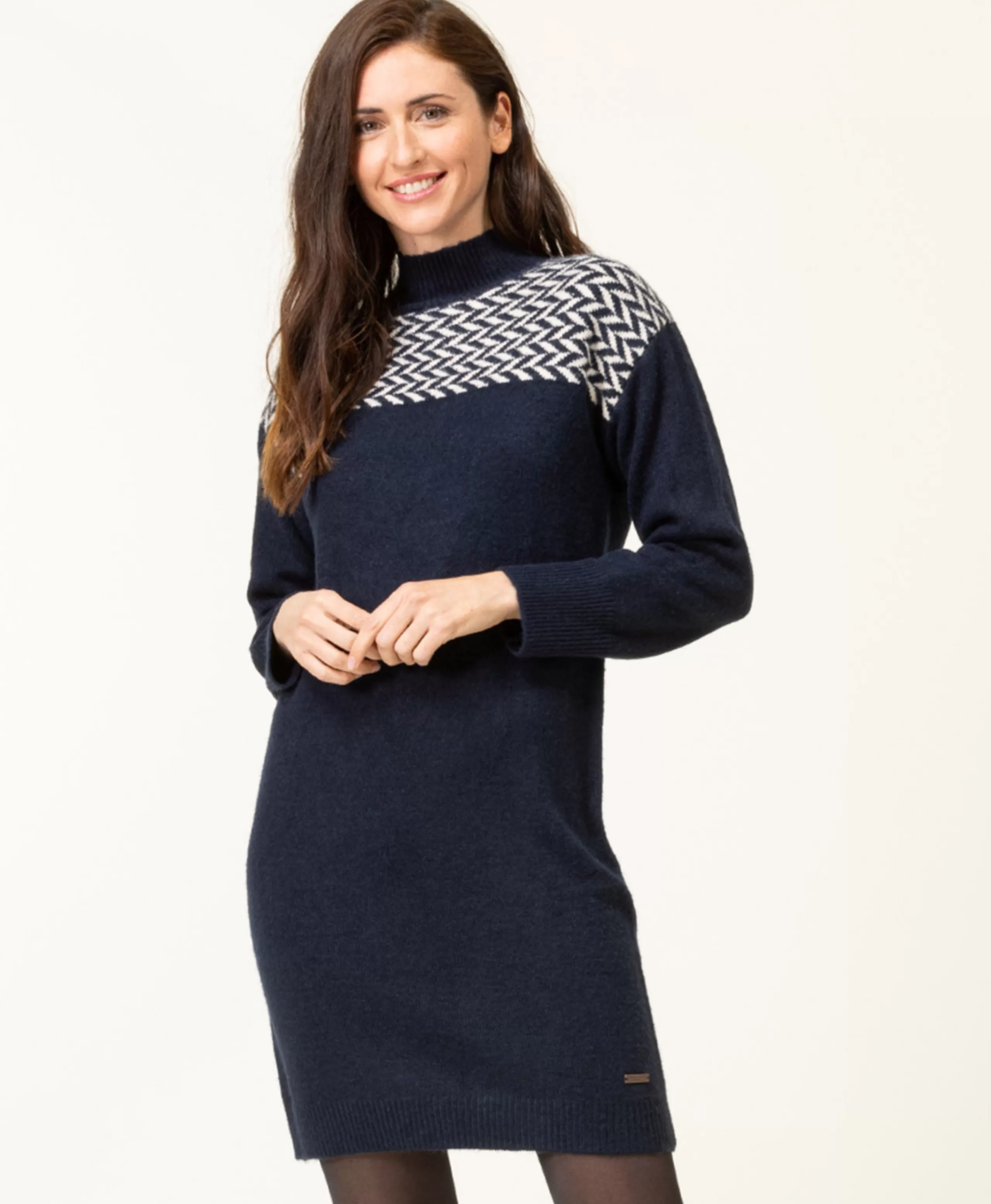 ROBE ML INDIGO RAPINO*Terre de Marins Best