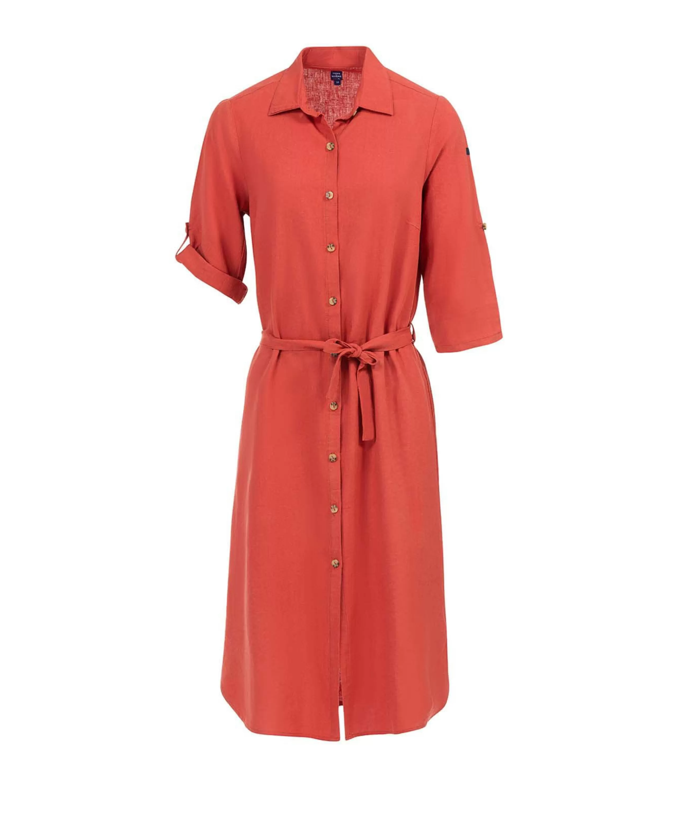 ROBE ML ROUGE BRIQUE FONCE PITRO*Terre de Marins Best