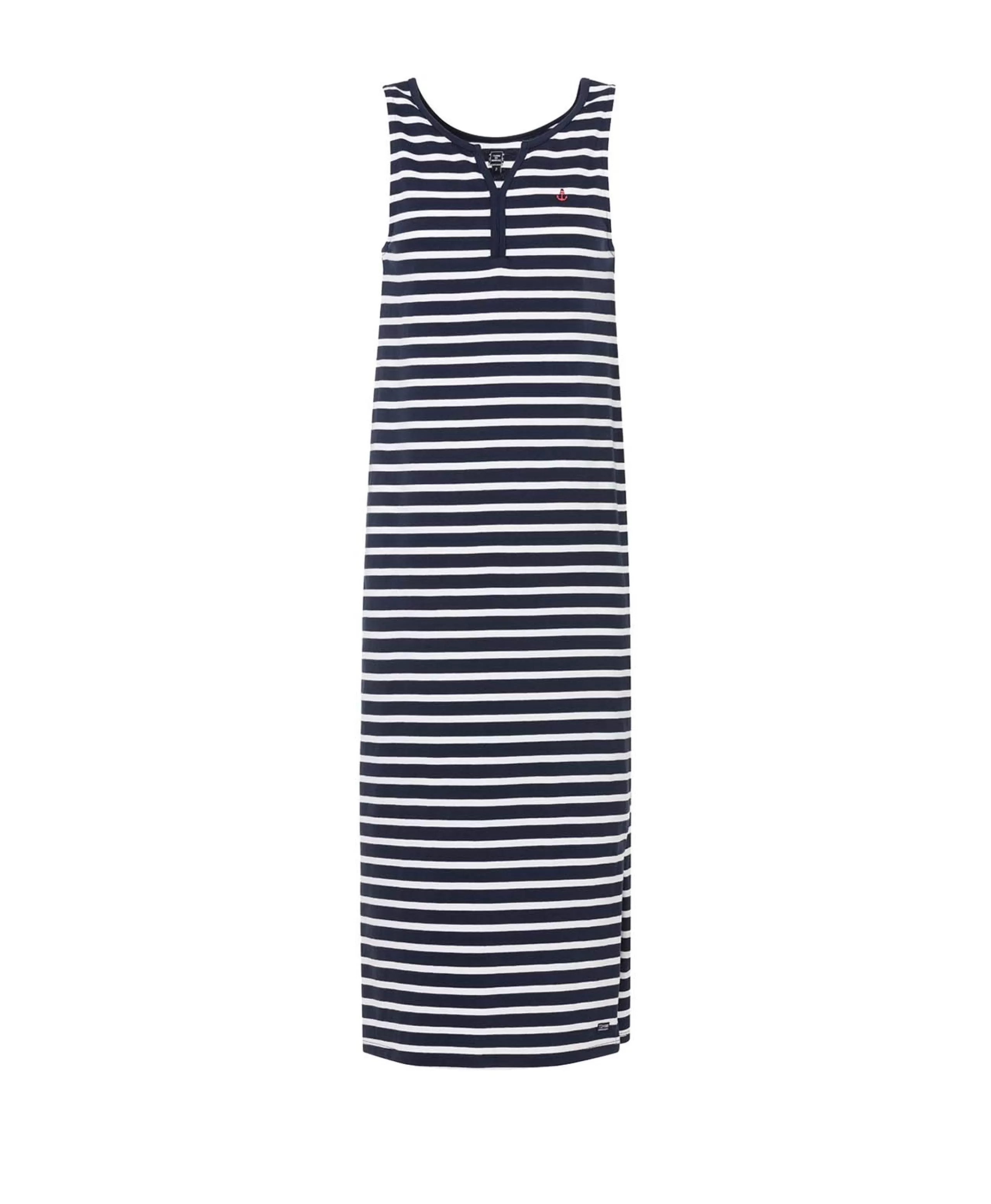 ROBE SsM FOND BLEU RAYE BLANC PILDA*Terre de Marins Sale