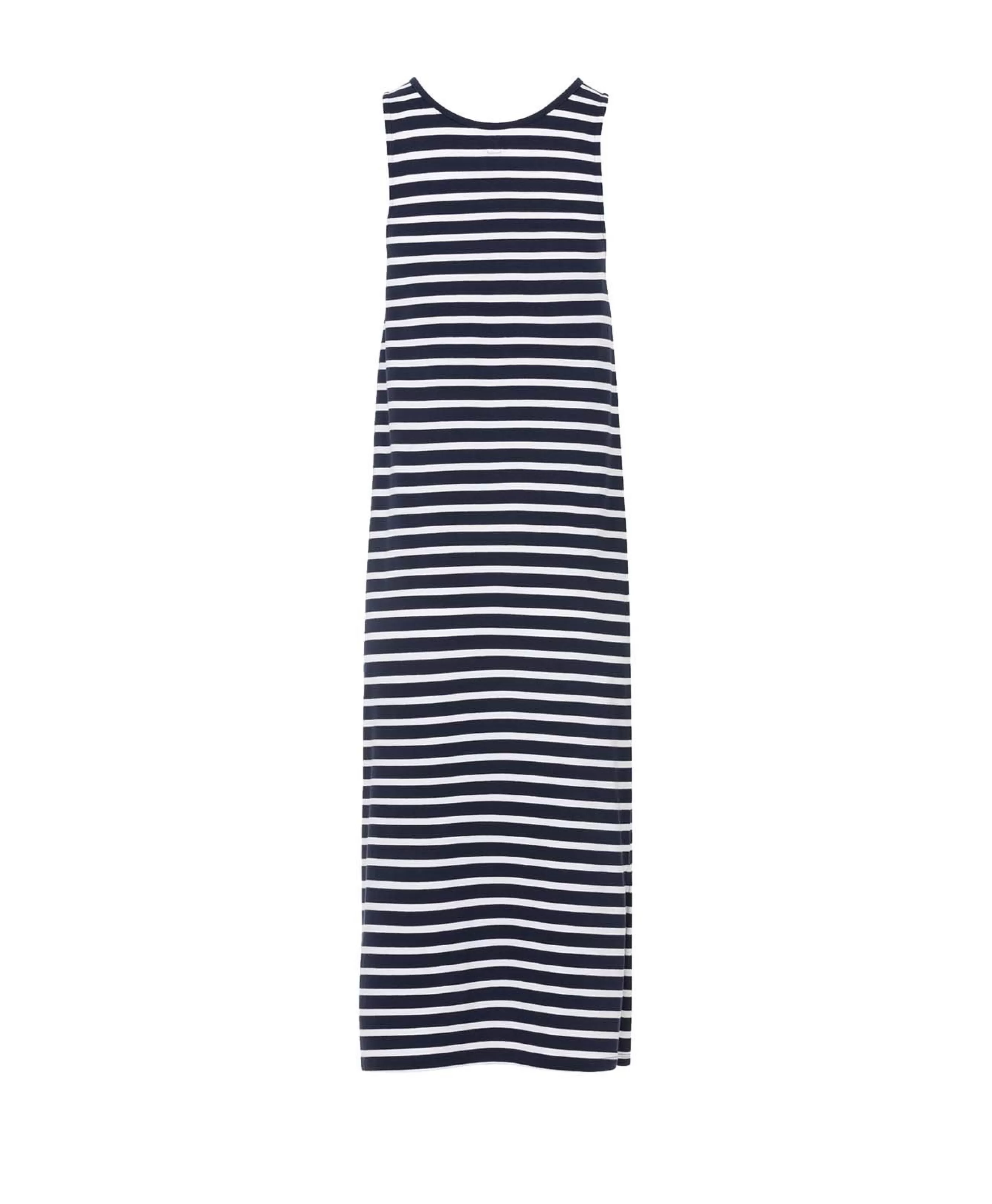 ROBE SsM FOND BLEU RAYE BLANC PILDA*Terre de Marins Sale