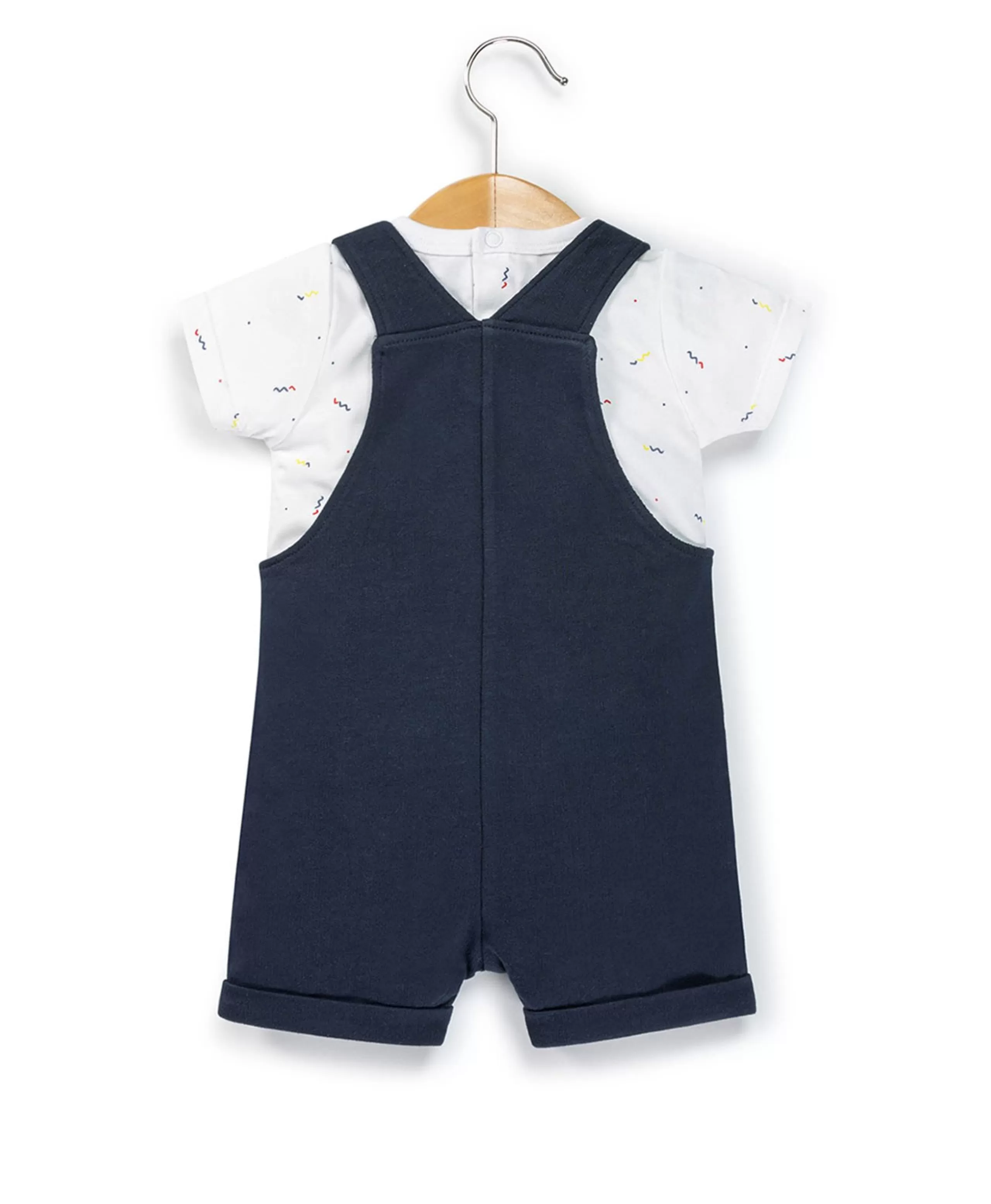SALOPETTE COURTE + HAUT INDIGO SRILO*Terre de Marins Sale