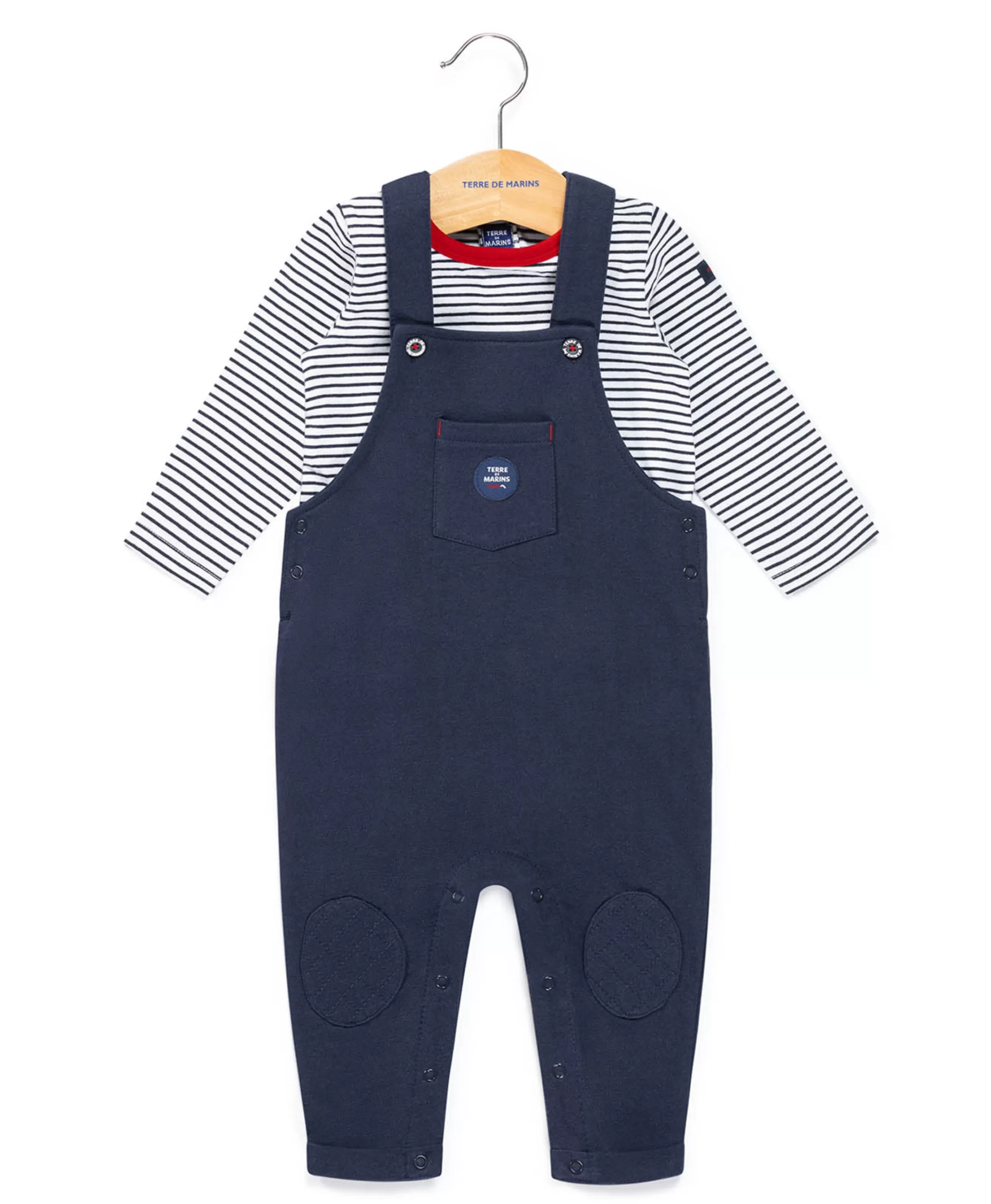 SALOPETTE LONGUE + HAUT BLEU INDIGO PAUCLIN*Terre de Marins Outlet