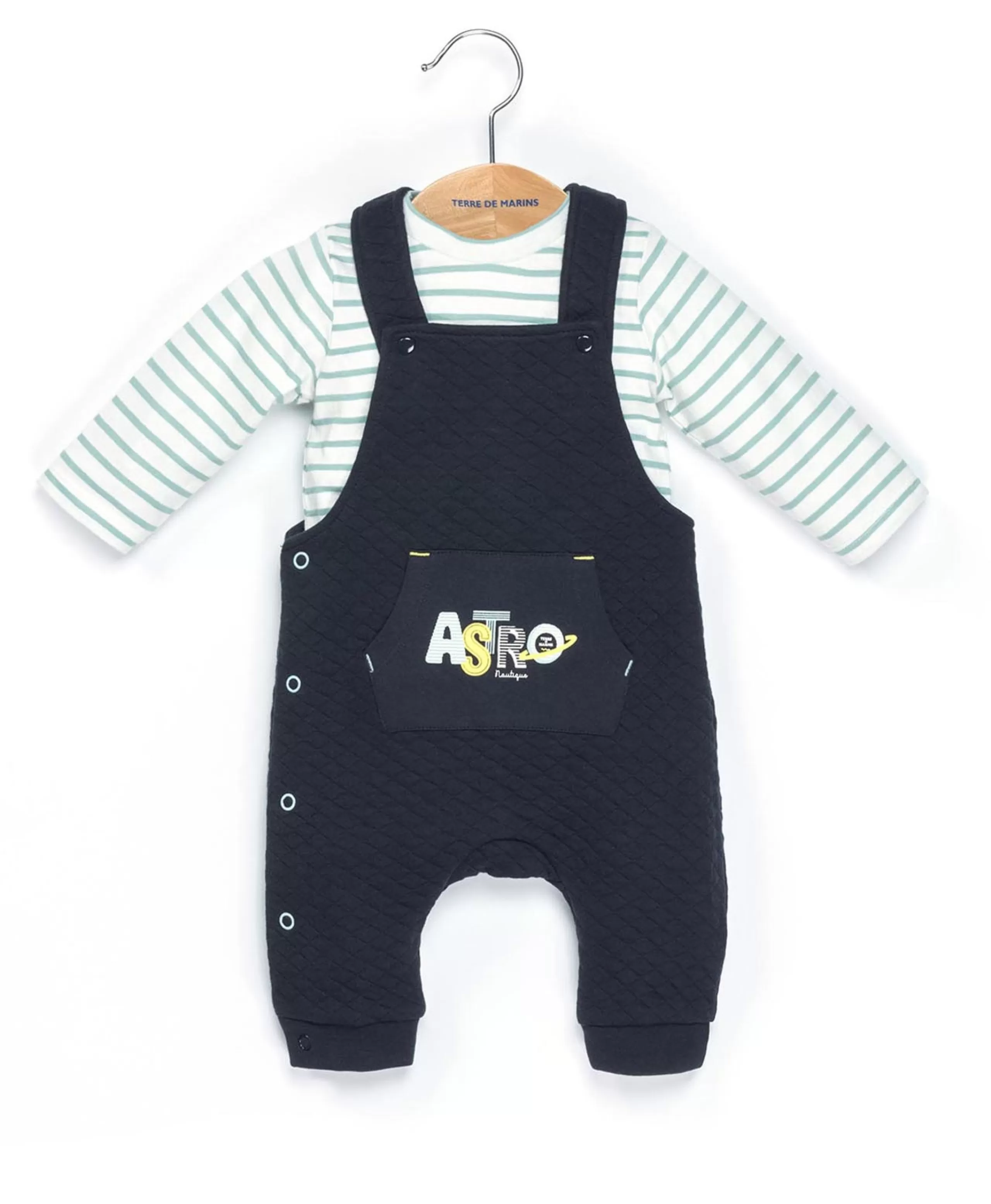 SALOPETTE LONGUE + HAUT INDIGO LOZOL*Terre de Marins Flash Sale