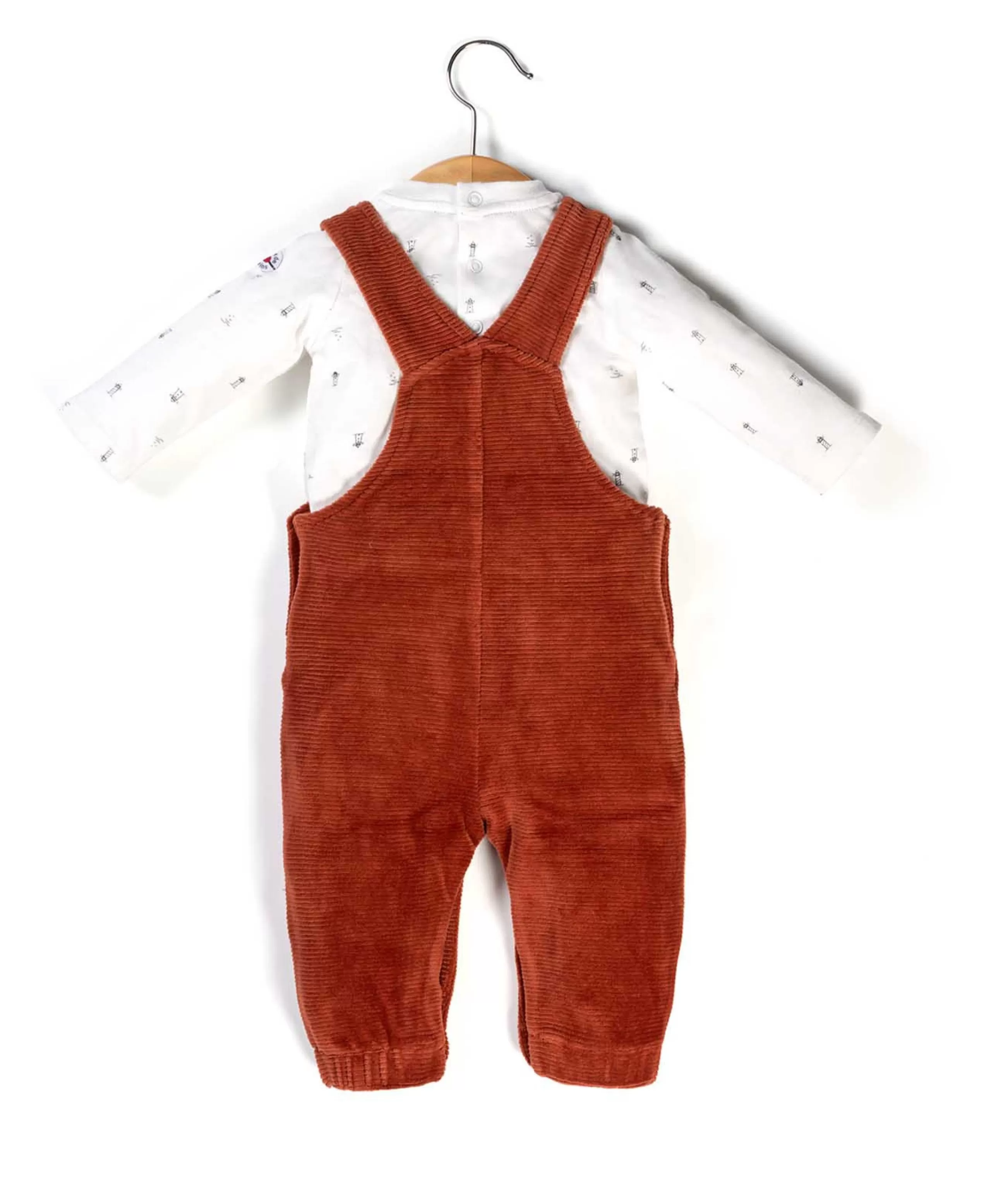 SALOPETTE LONGUE + HAUT TERRACOTTA CAPARDI*Terre de Marins Outlet