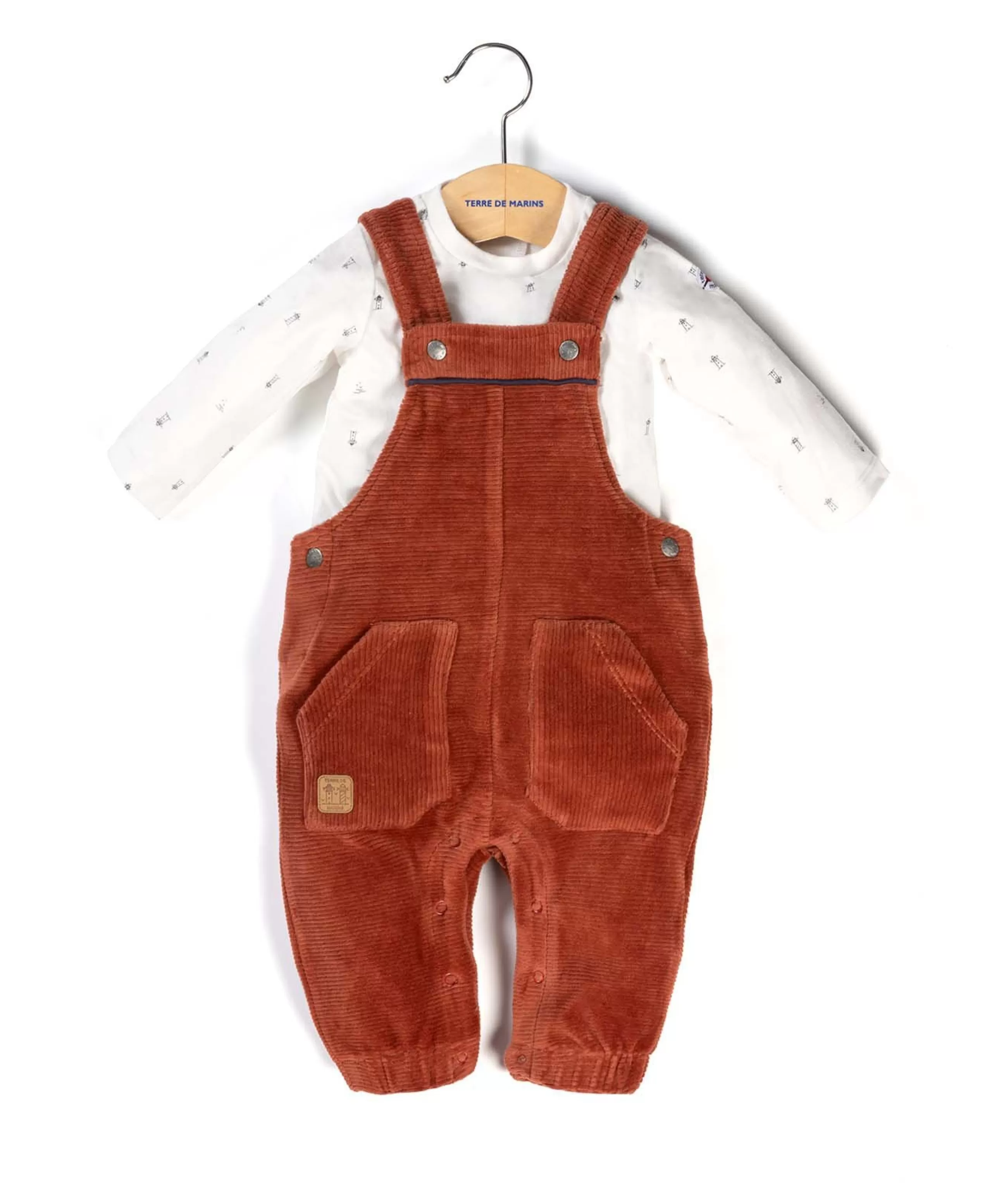 SALOPETTE LONGUE + HAUT TERRACOTTA CAPARDI*Terre de Marins Outlet