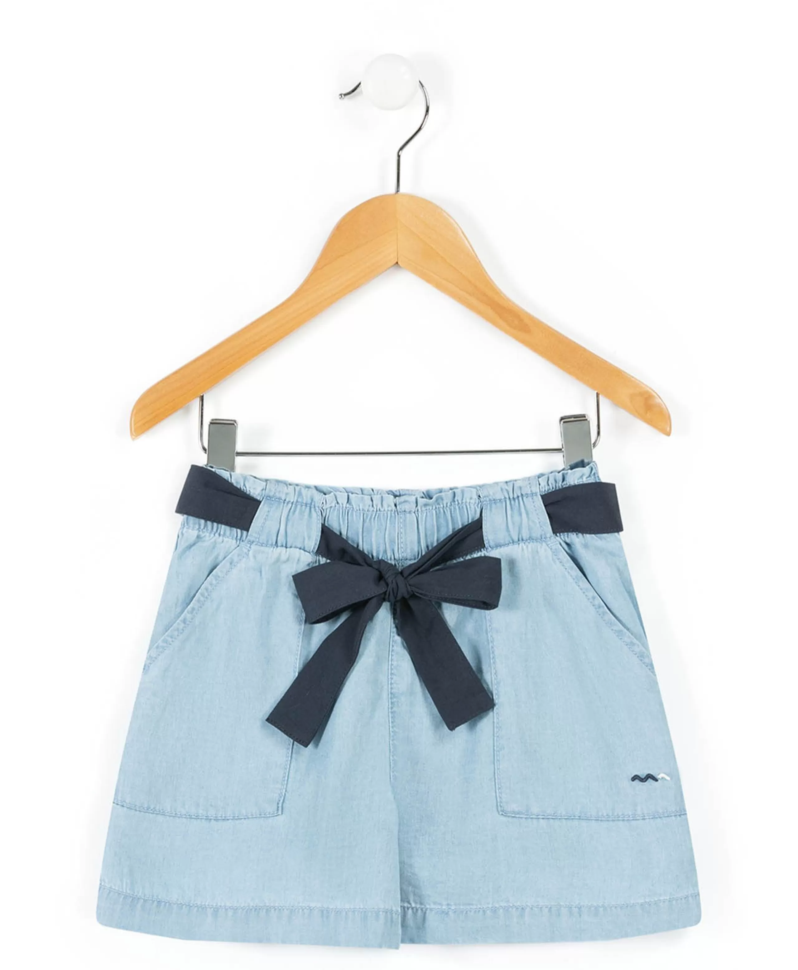 SHORT DENIM CLAIR QUITERIE*Terre de Marins Store