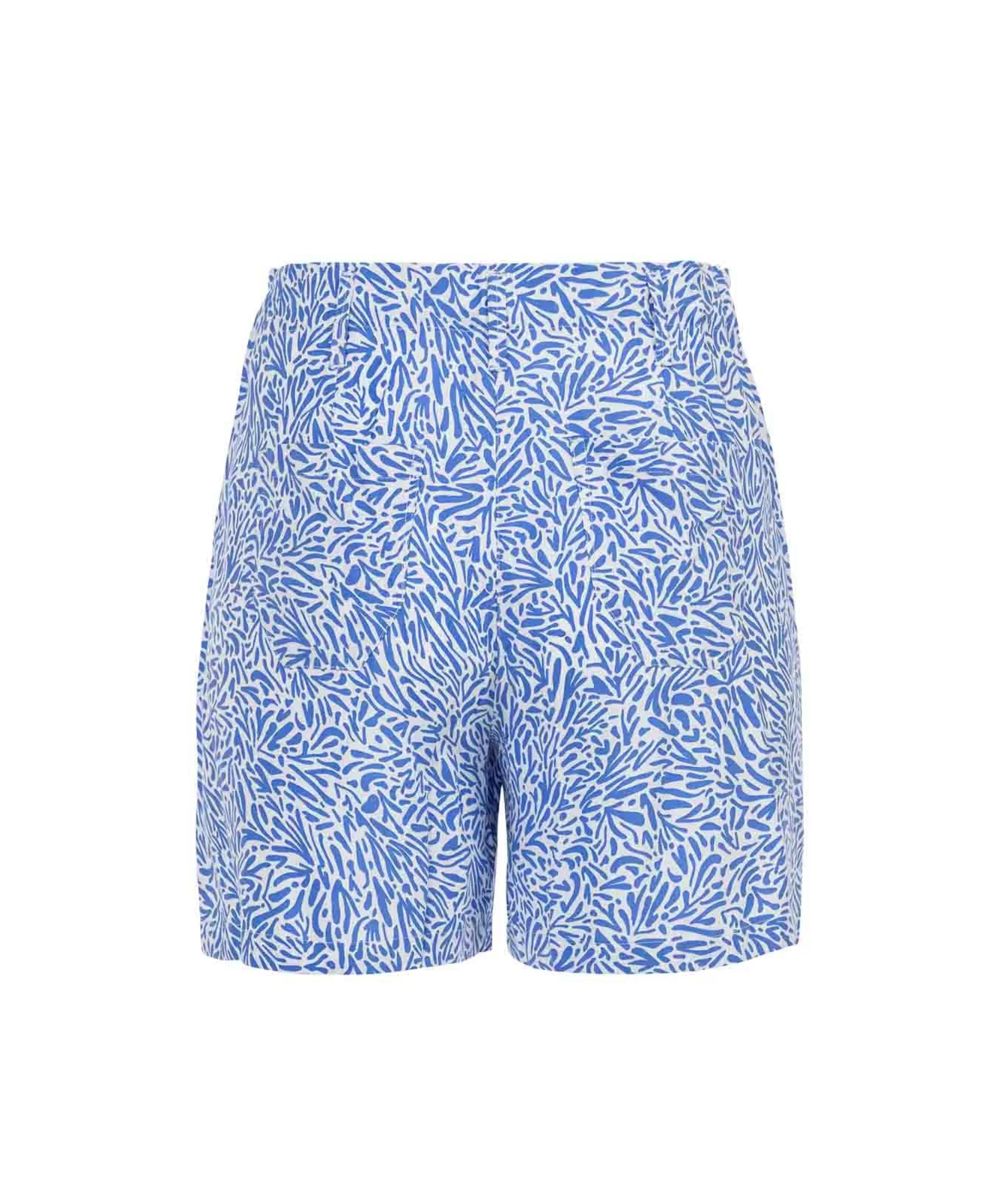 SHORT IMPRIME BLEU VOISIE*Terre de Marins Clearance
