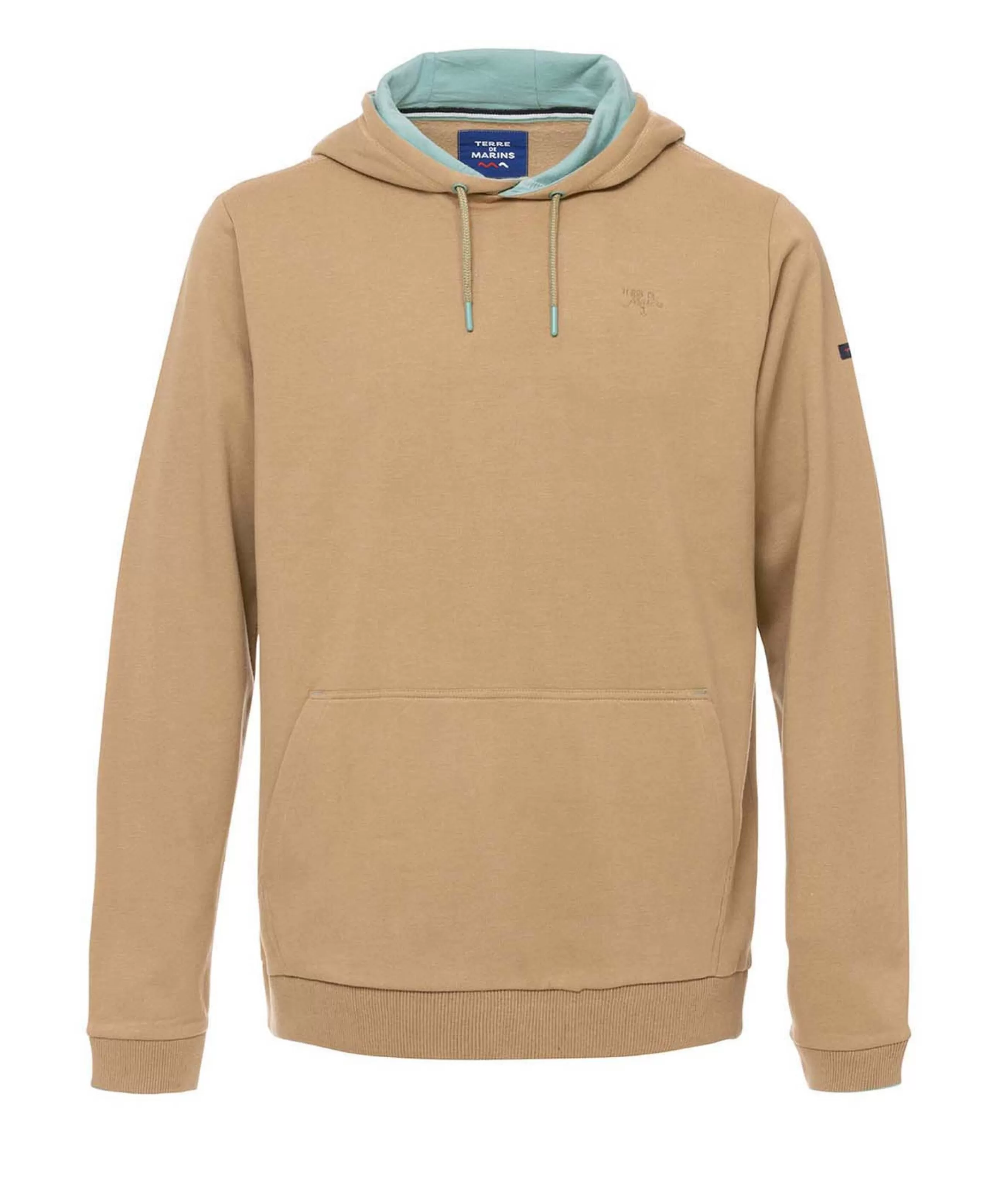 SWEAT A CAPUCHE CAPUCCINO GARLIK*Terre de Marins Store