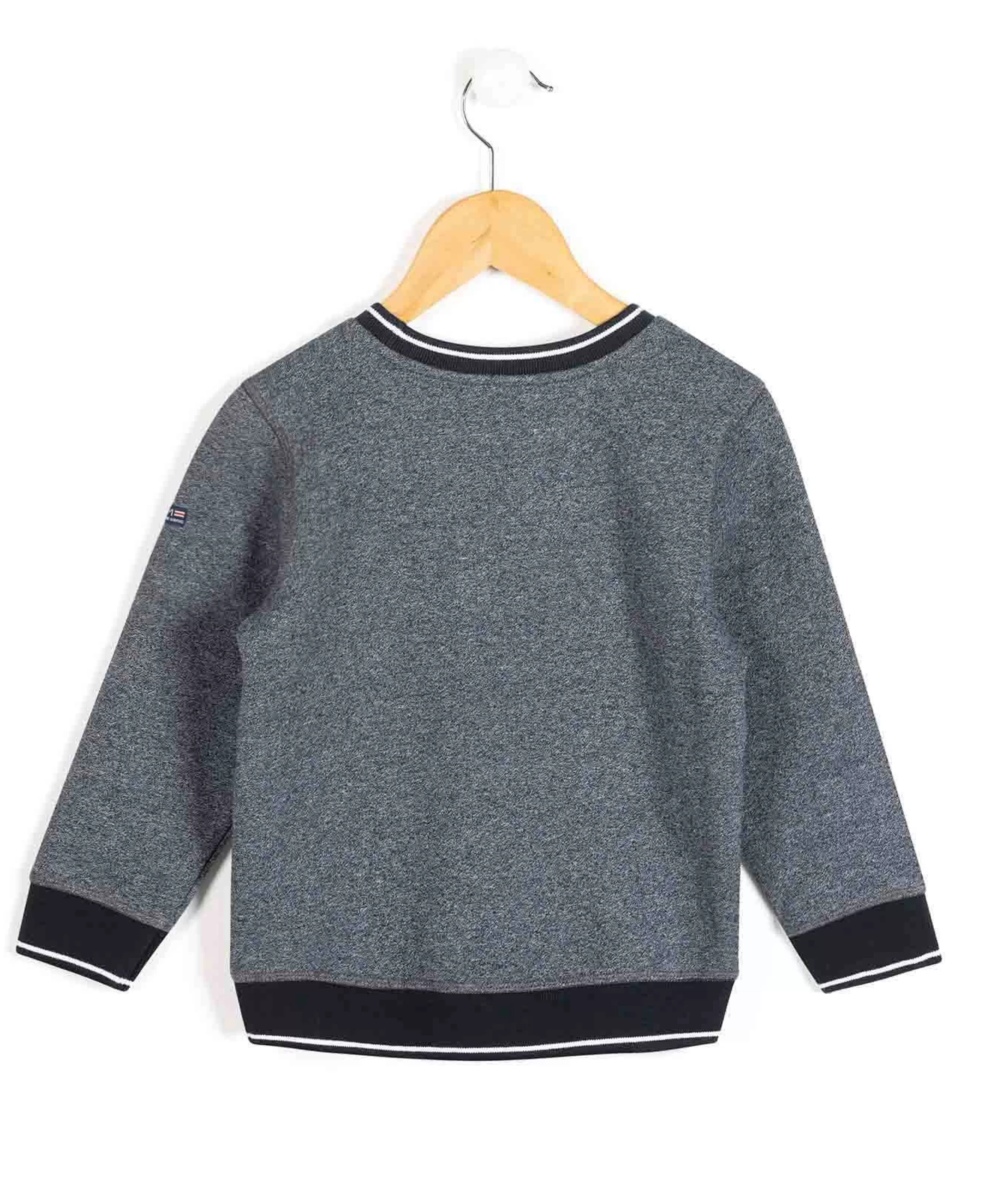 SWEAT INDIGO CHINE DELTASI*Terre de Marins New