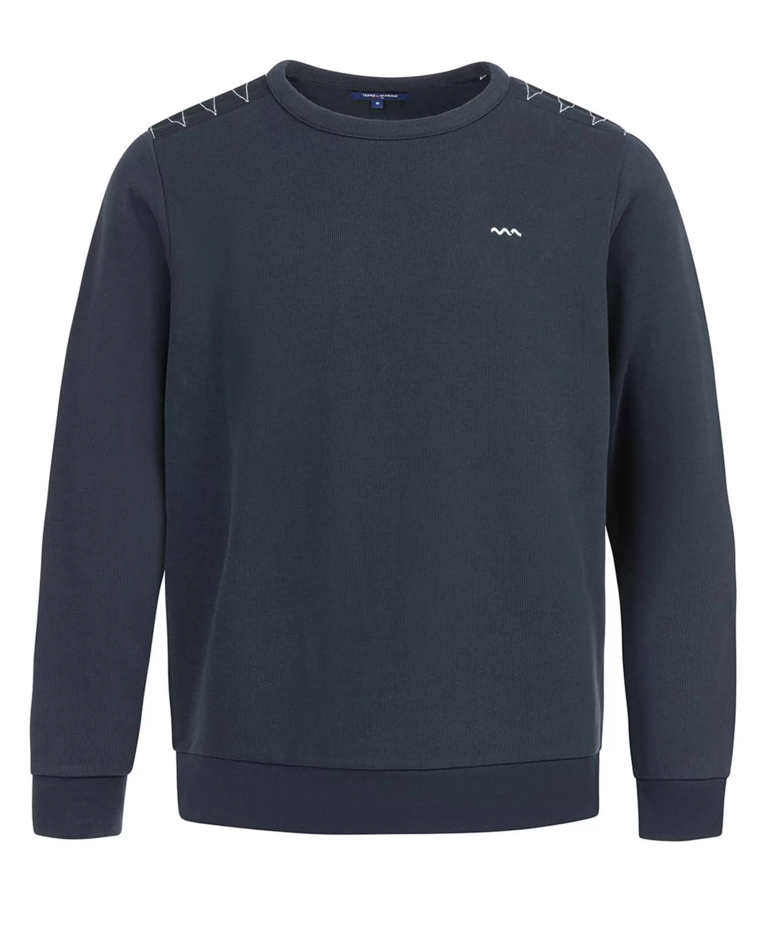 SWEAT INDIGO GARIN*Terre de Marins Sale