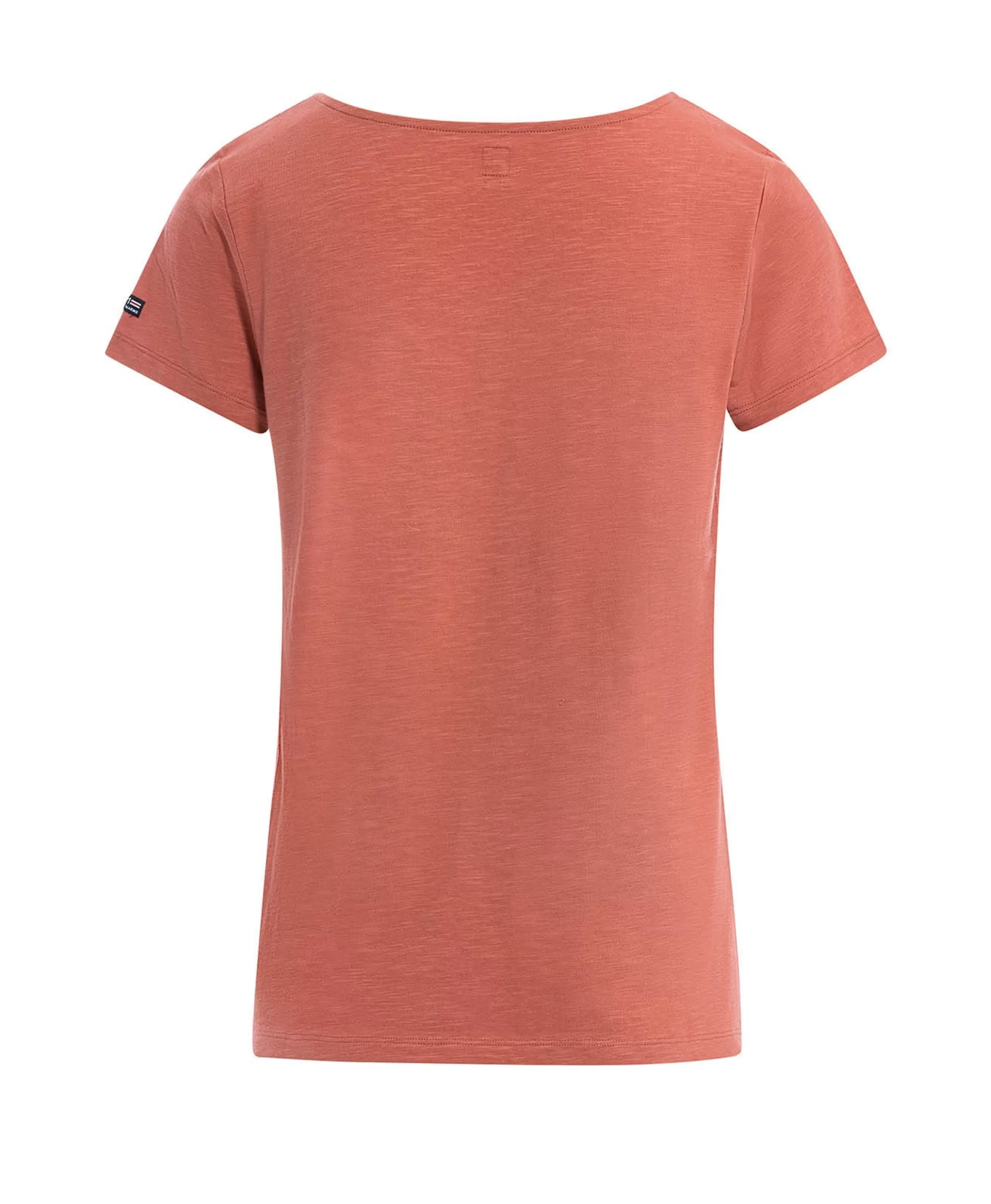 TEE SHIRT MC BRIQUE CLAIR CITRONI*Terre de Marins Shop