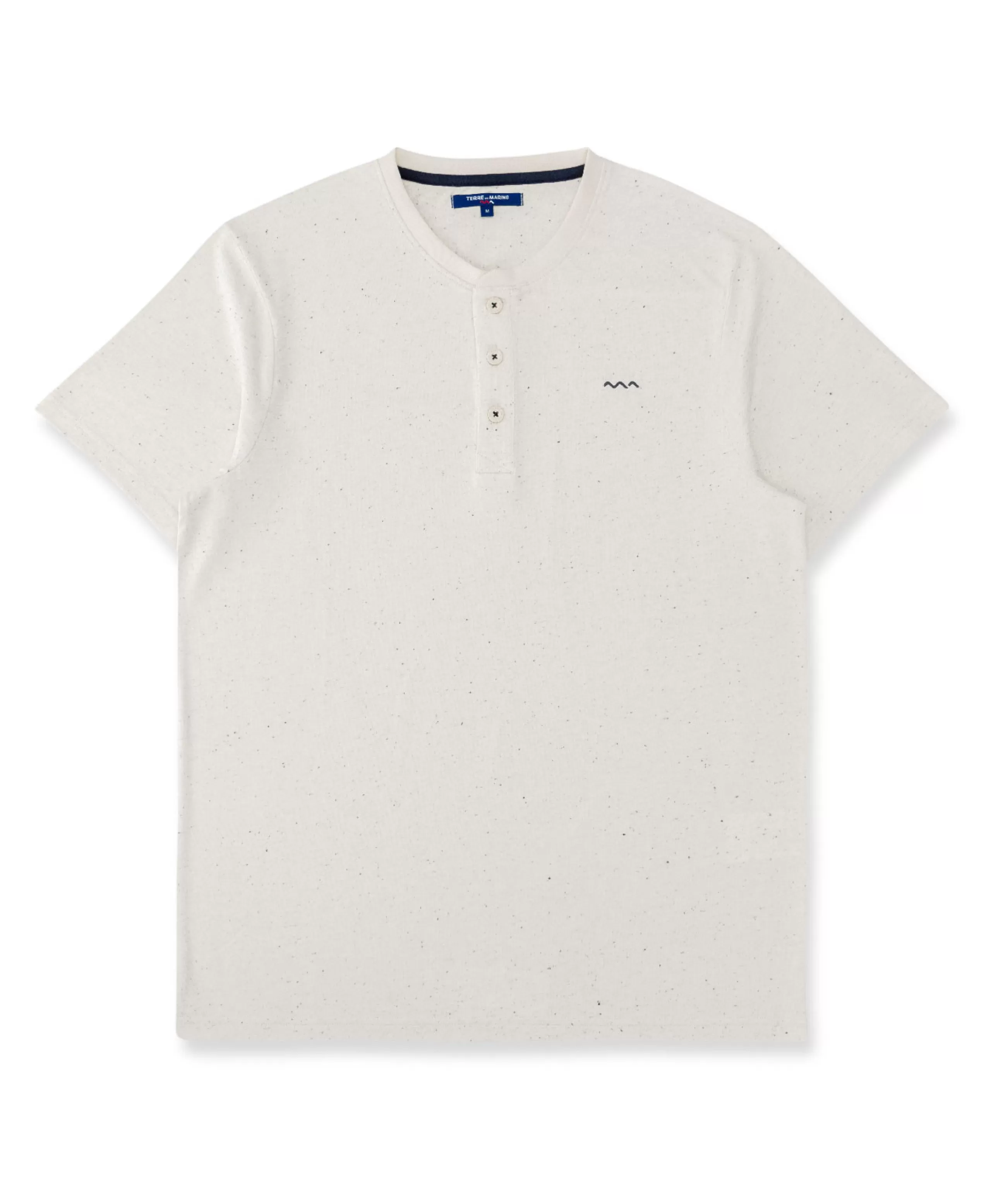 TEE SHIRT MC NATUREL MOUCHETE TUNISI*Terre de Marins Cheap