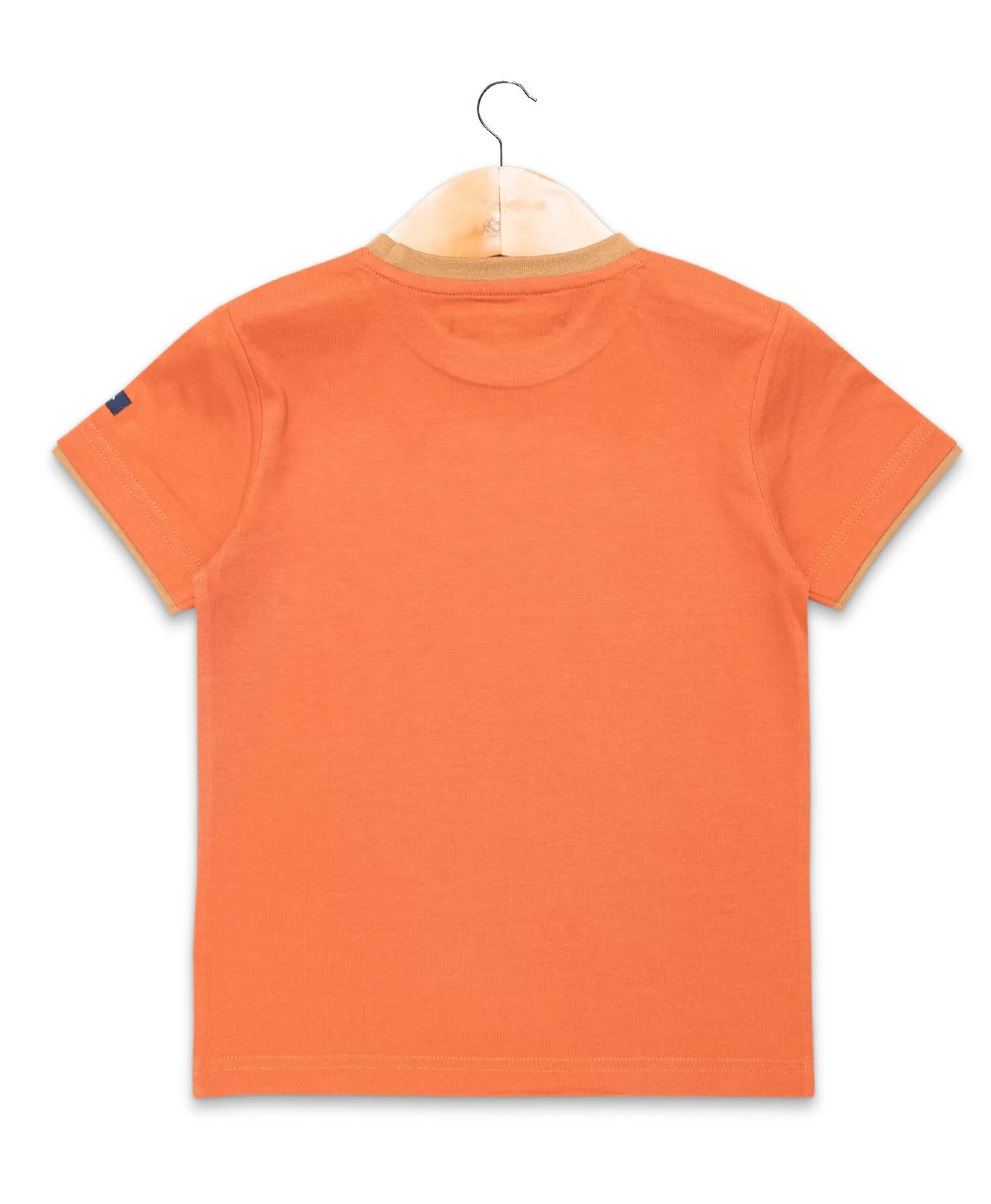 TEE SHIRT MC ORANGE CITROUILLE AXUL*Terre de Marins Clearance