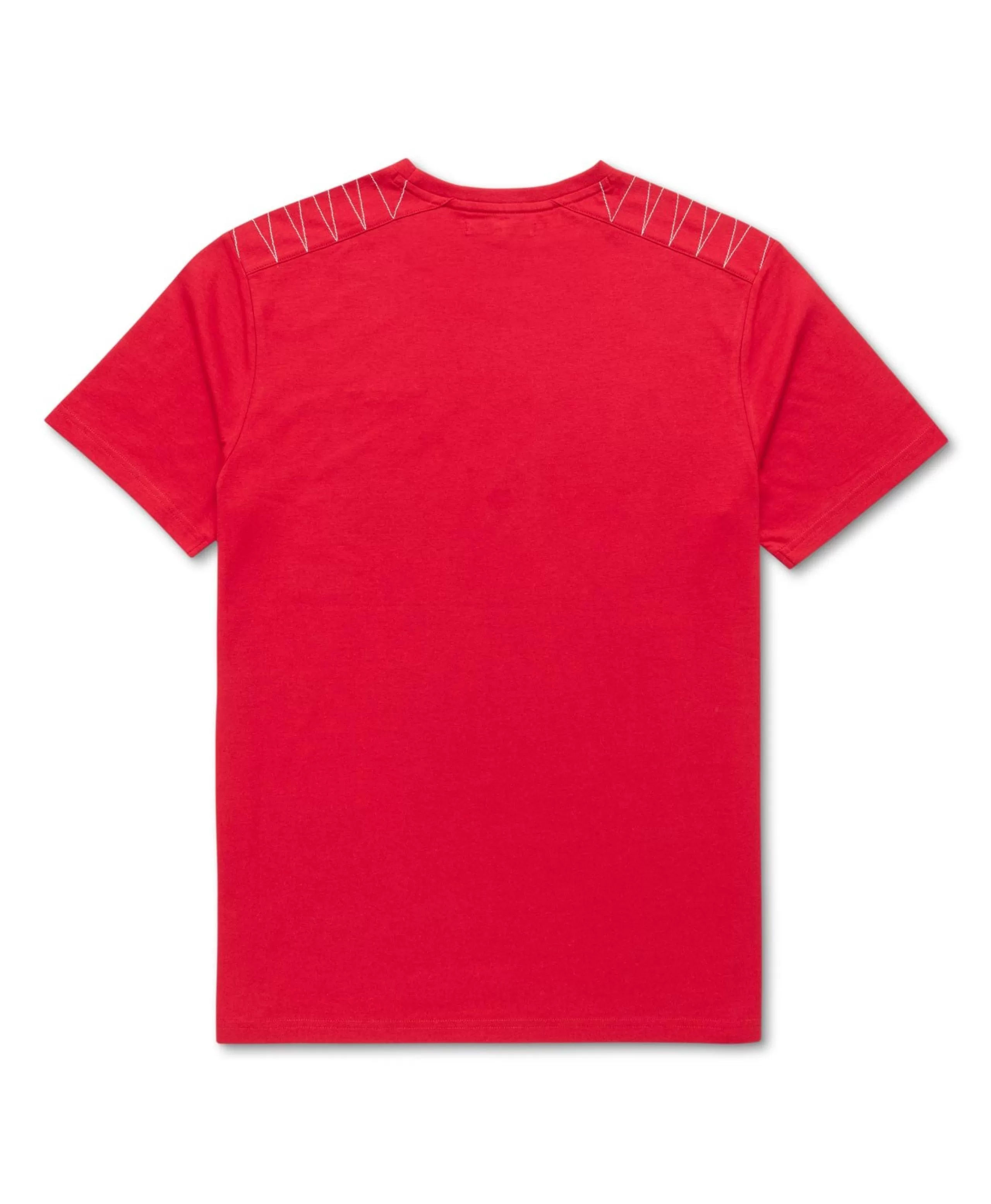 TEE SHIRT MC ROUGE RUBIS ALTOA*Terre de Marins Cheap