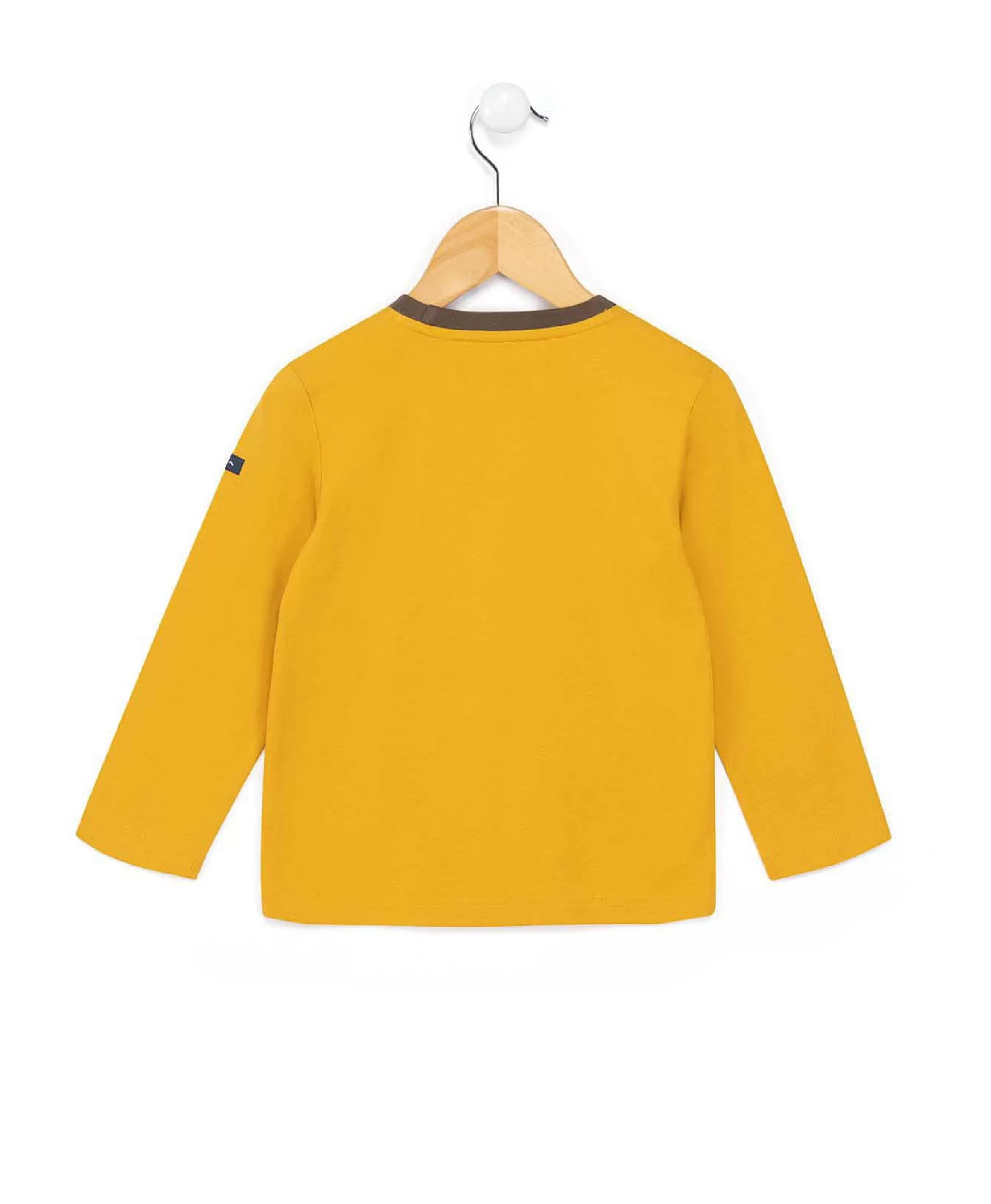 TEE SHIRT ML JAUNE MIEL CANILI*Terre de Marins New