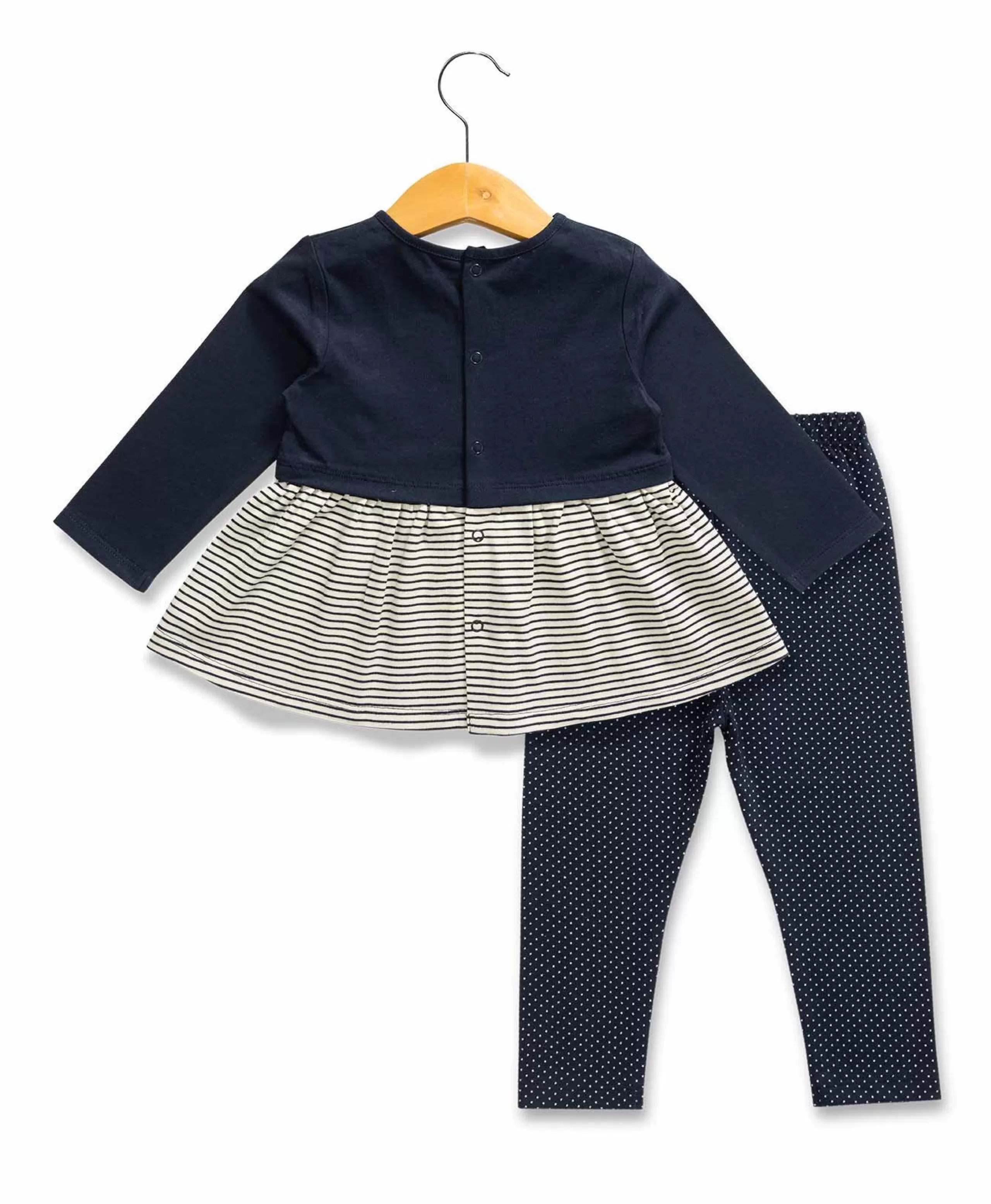 TUNIQUE + LEGGINGS INDIGO EFANTINE*Terre de Marins Cheap