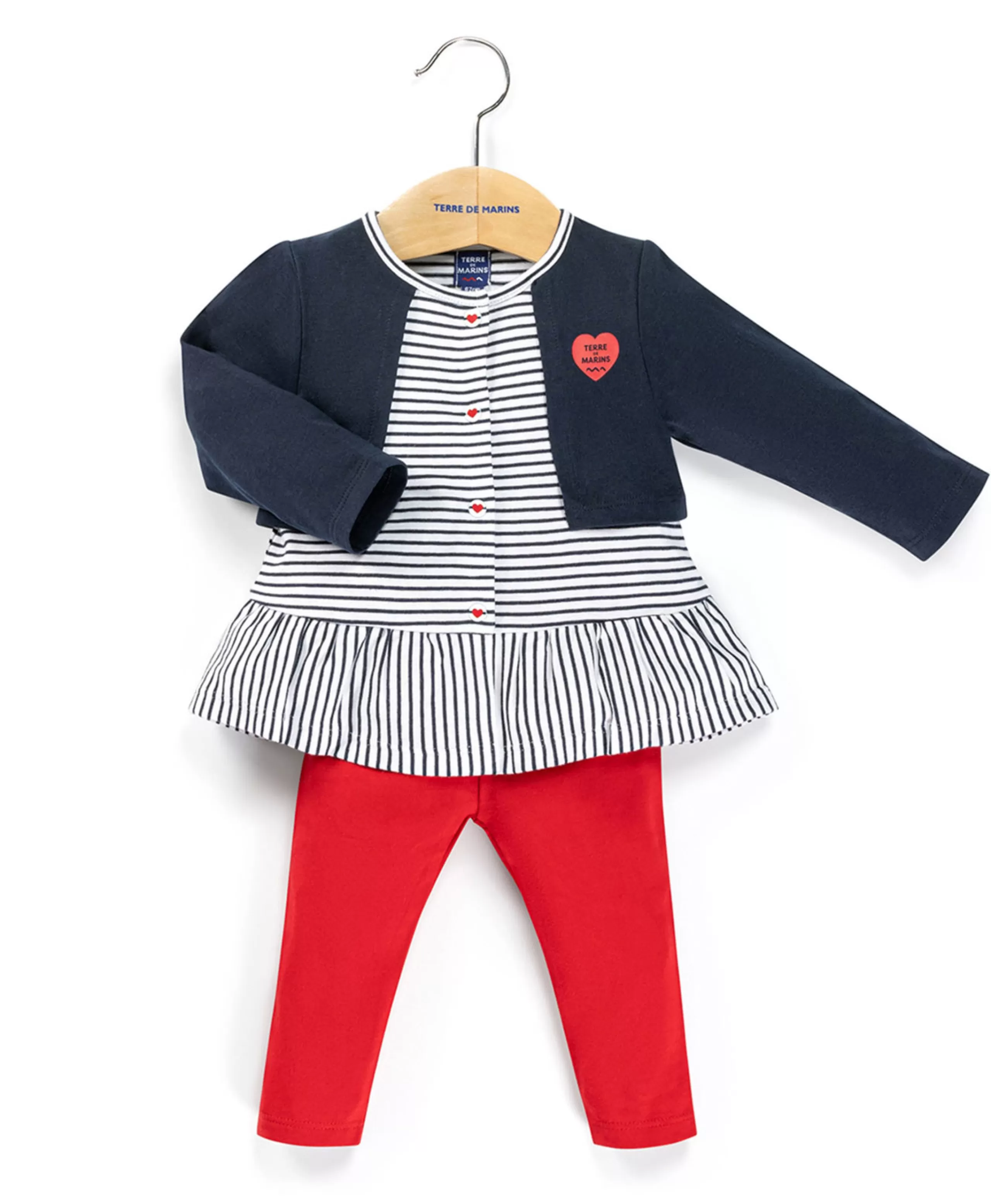 TUNIQUE + LEGGINGS INDIGO PRADY*Terre de Marins Outlet