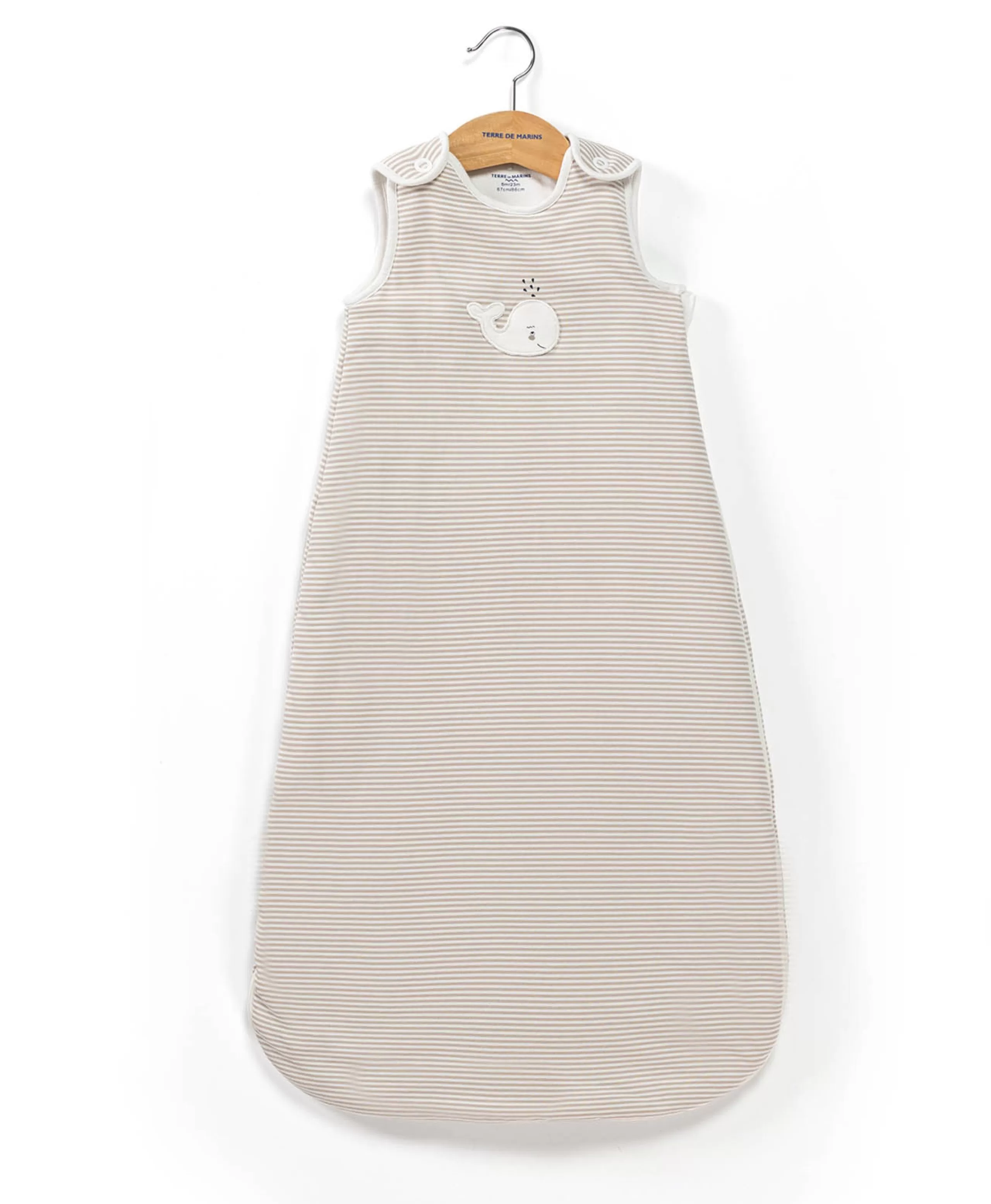 TURBULETTE SsM RAYE ECRU/SABLE NOGGY*Terre de Marins Store