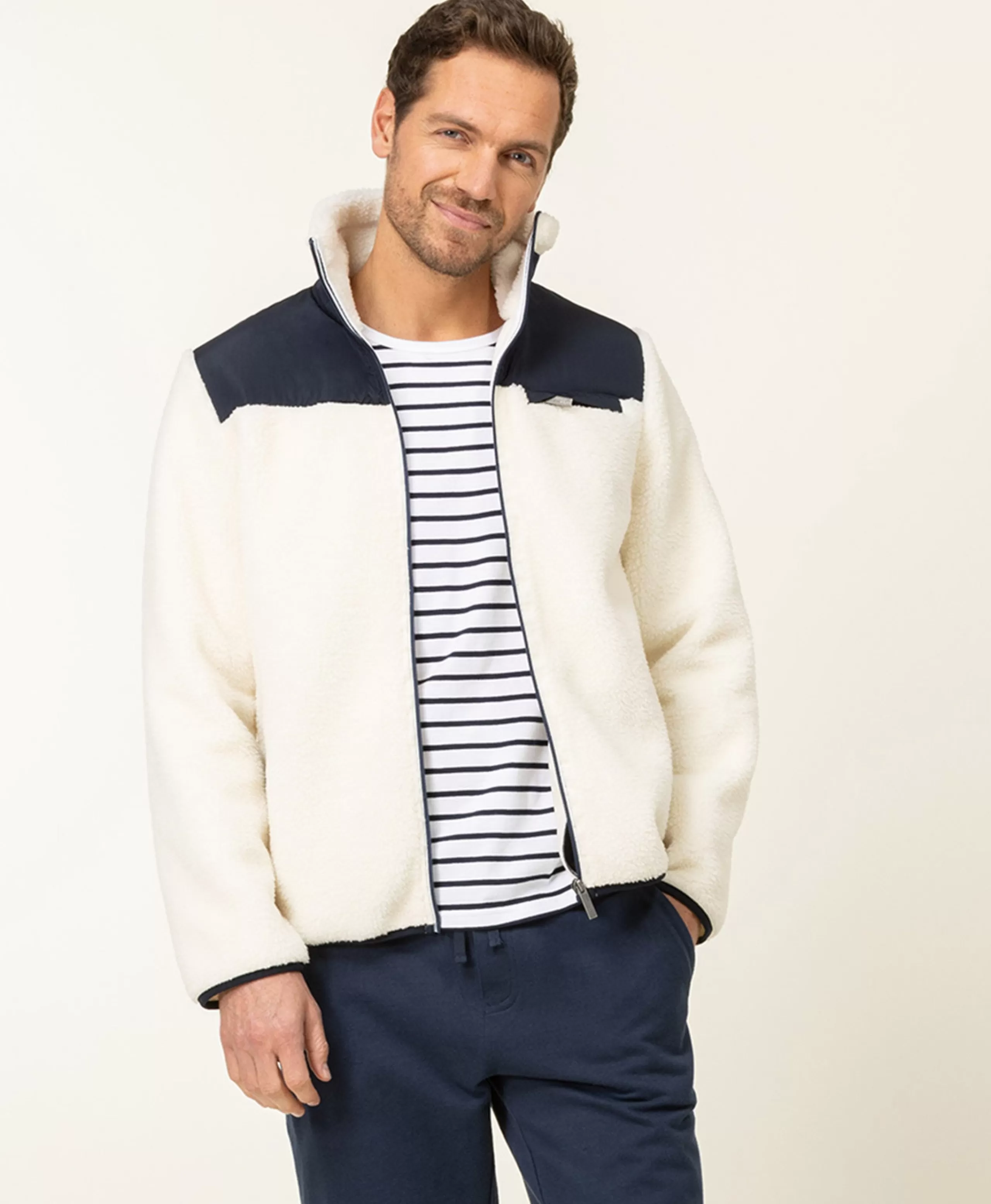 VESTE ML BEIGE SABLE XILOPIA*Terre de Marins Discount