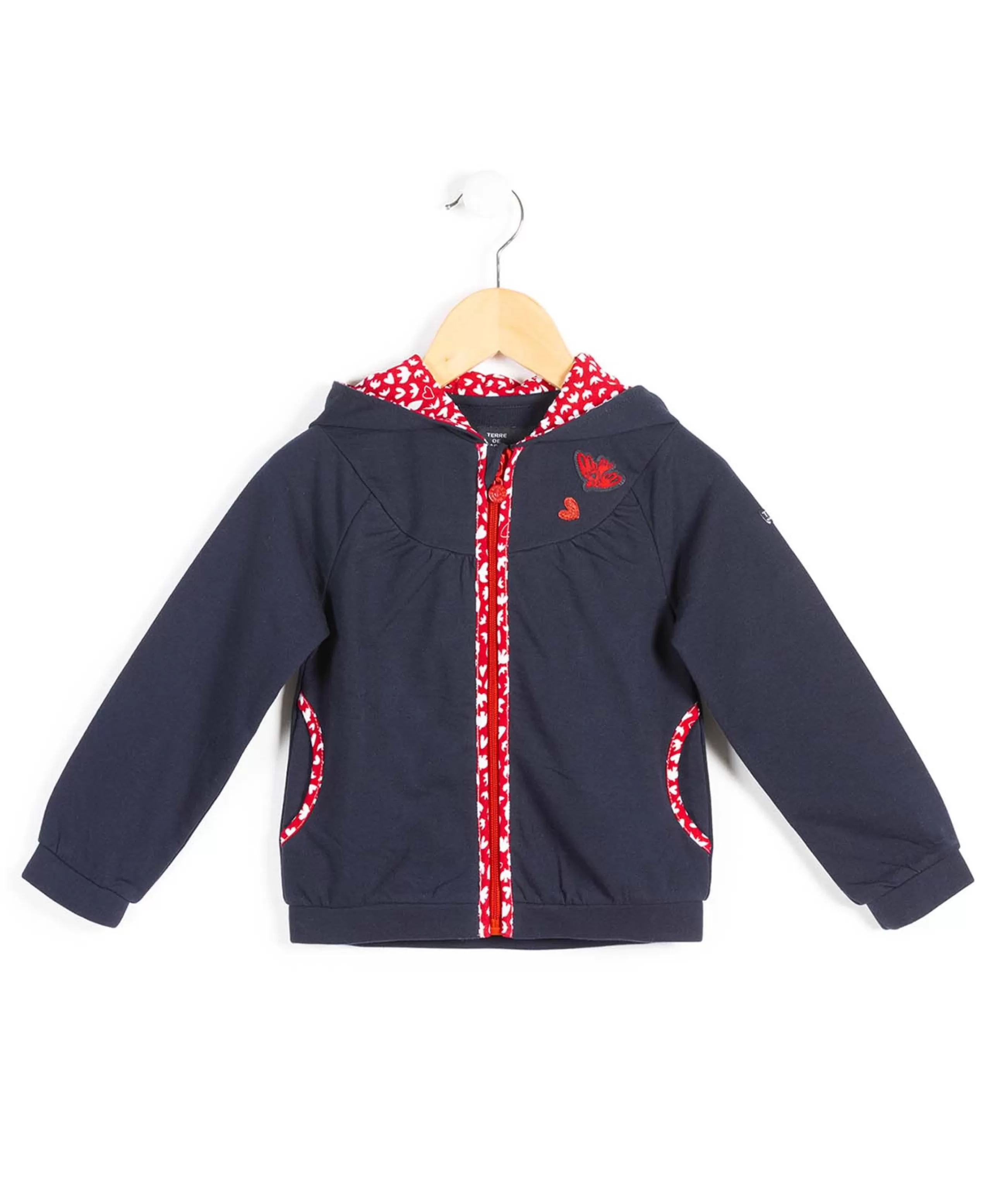 VESTE ML BLEU INDIGO ACOEUR*Terre de Marins Sale