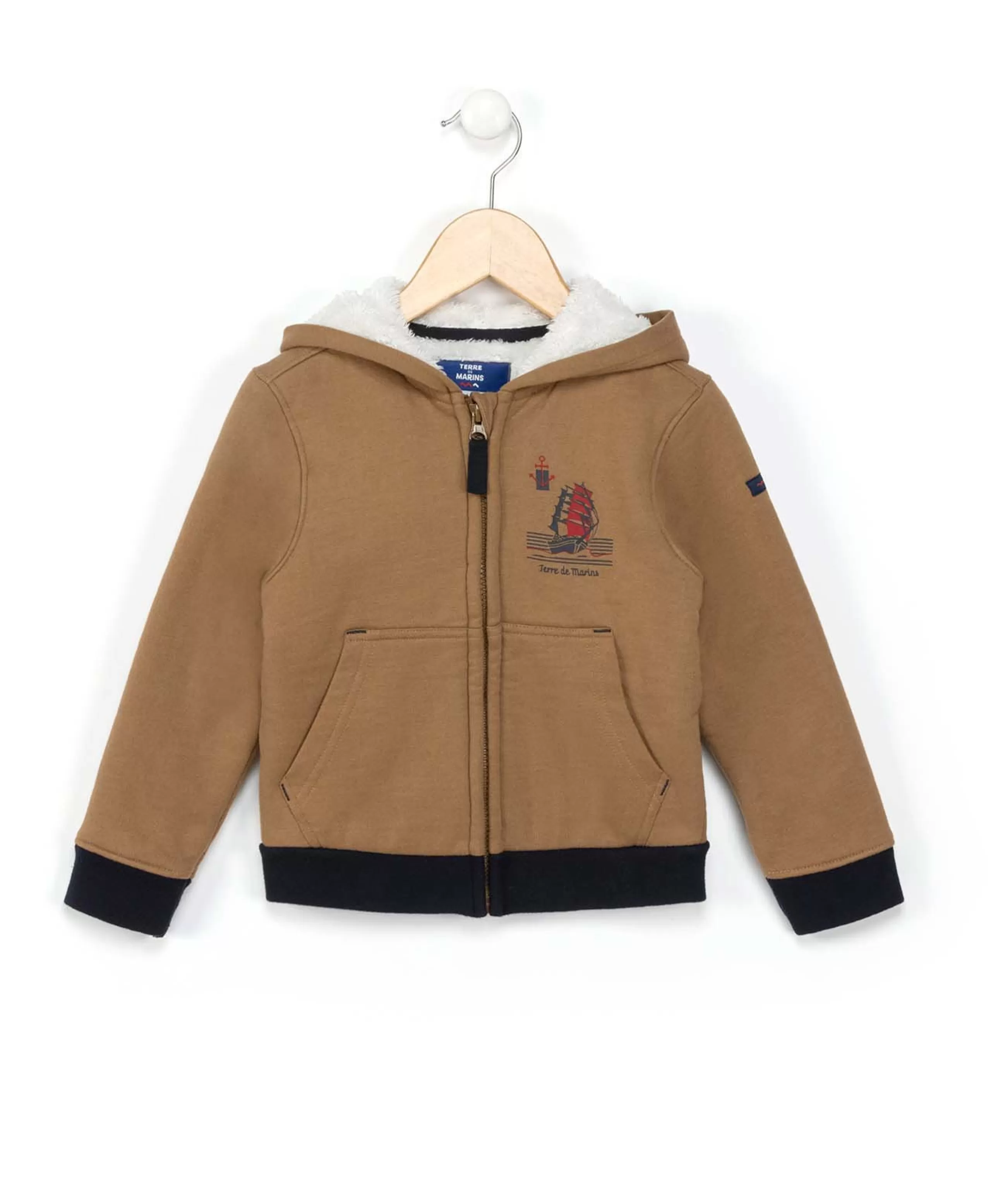 VESTE ML CAMEL ANDEUX*Terre de Marins Flash Sale