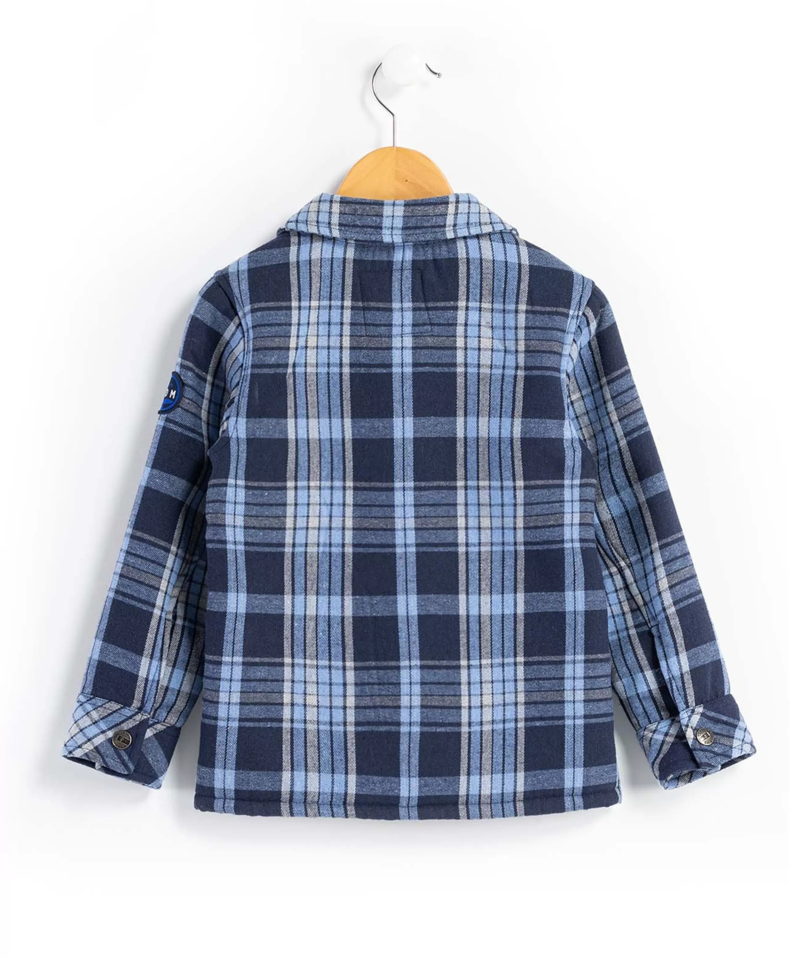 VESTE ML CARREAUX BLEU COZIO*Terre de Marins Best