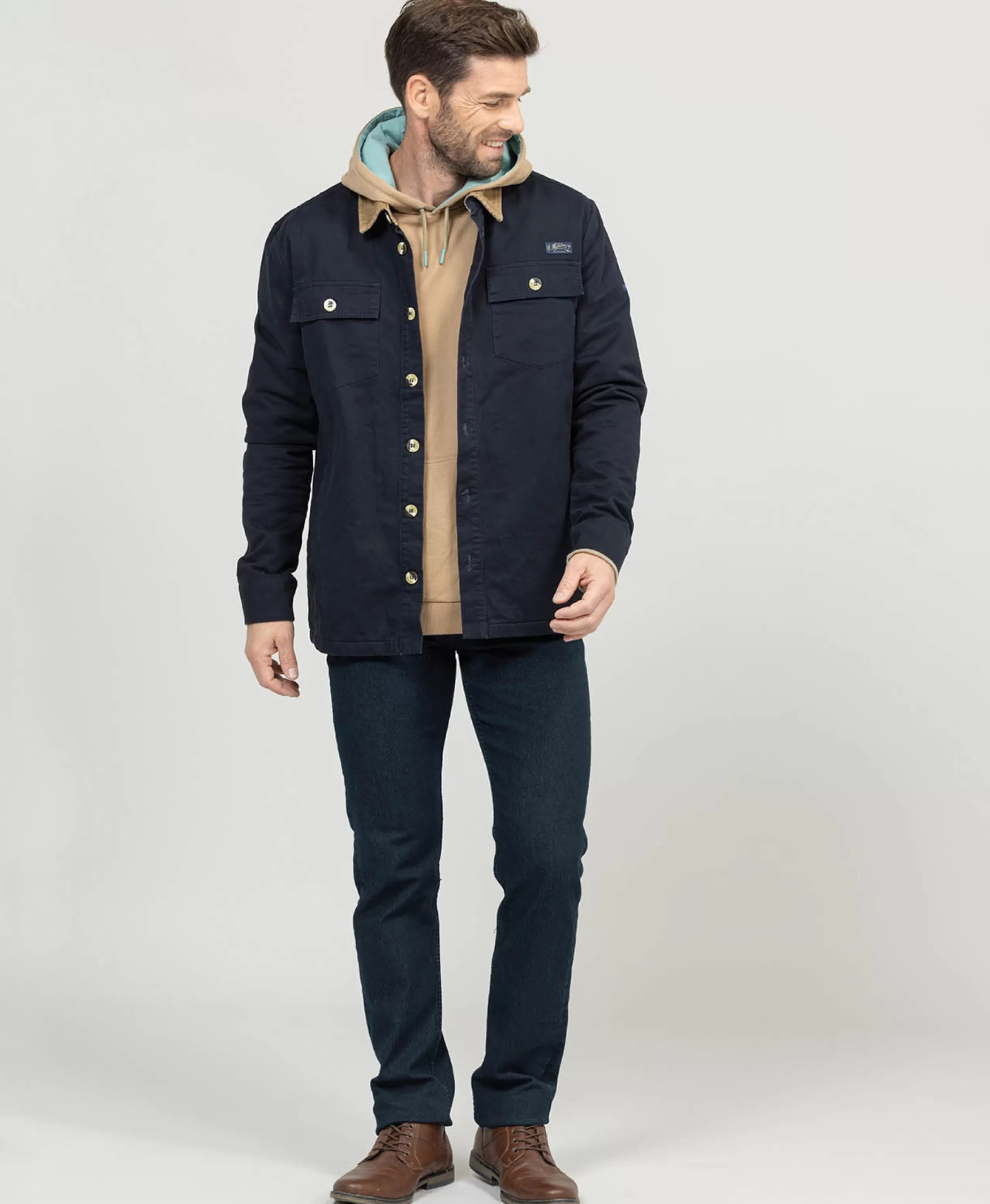 VESTE ML INDIGO JAKKE*Terre de Marins Best