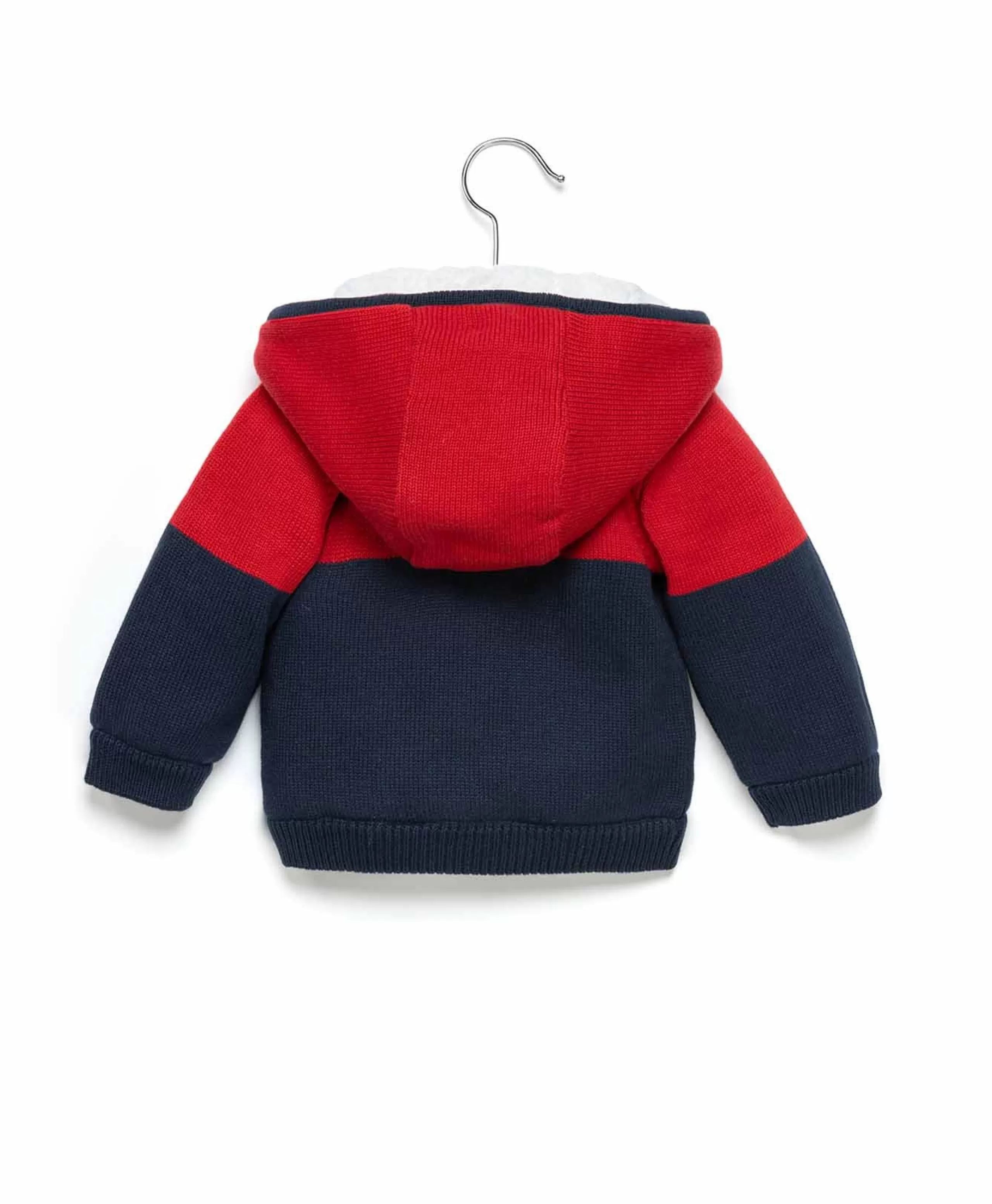 VESTE ML INDIGO/ ROUGE RUBIS ITOLI*Terre de Marins Best Sale