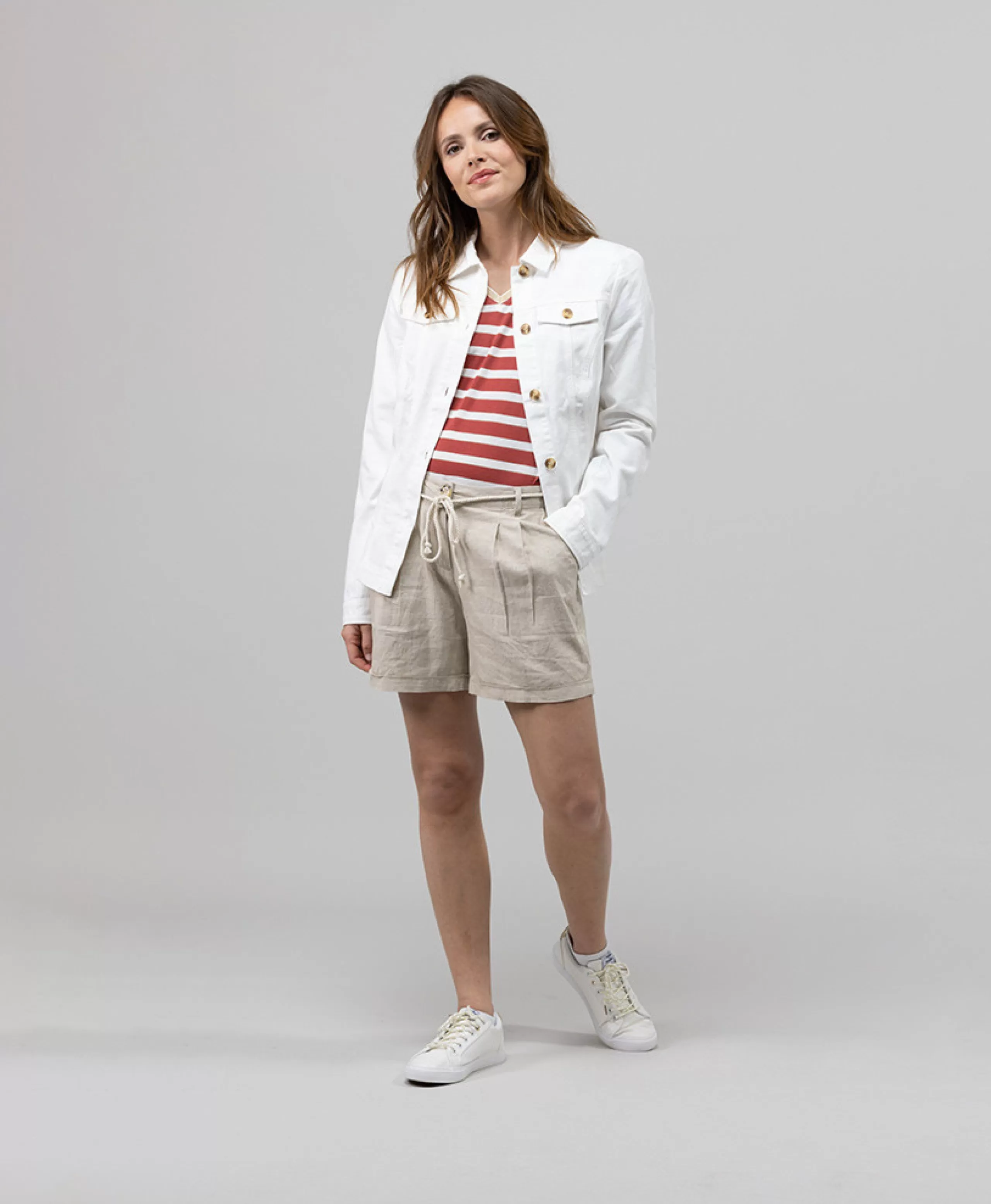VESTE ML NATUREL JAVES*Terre de Marins Outlet