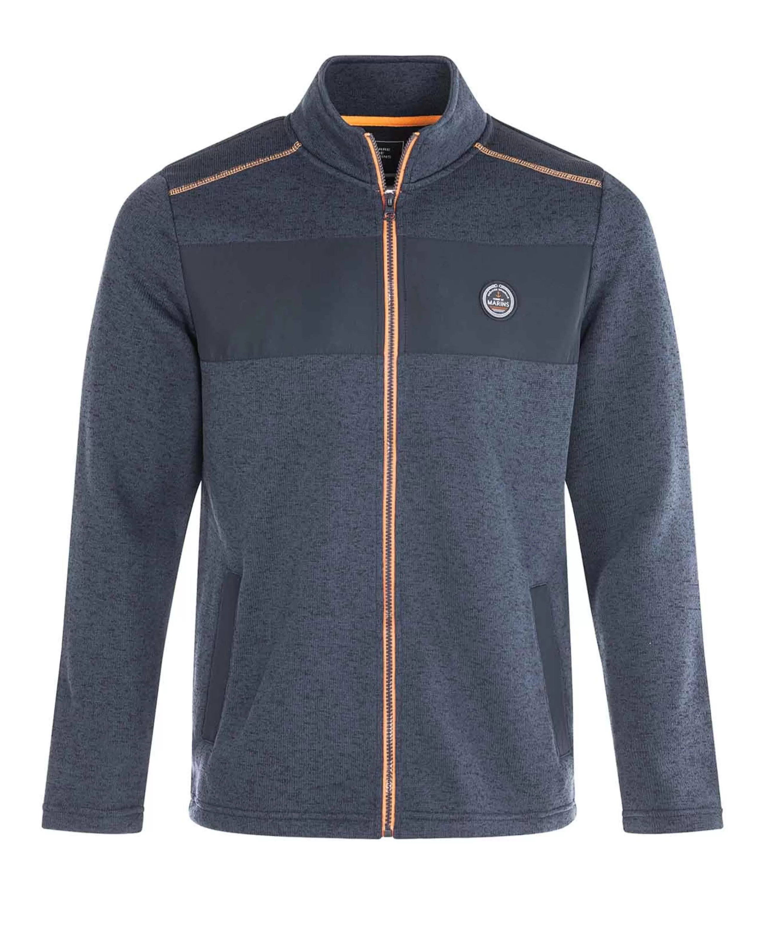 VESTE POLAIRE BLEU BUCHAY*Terre de Marins Cheap